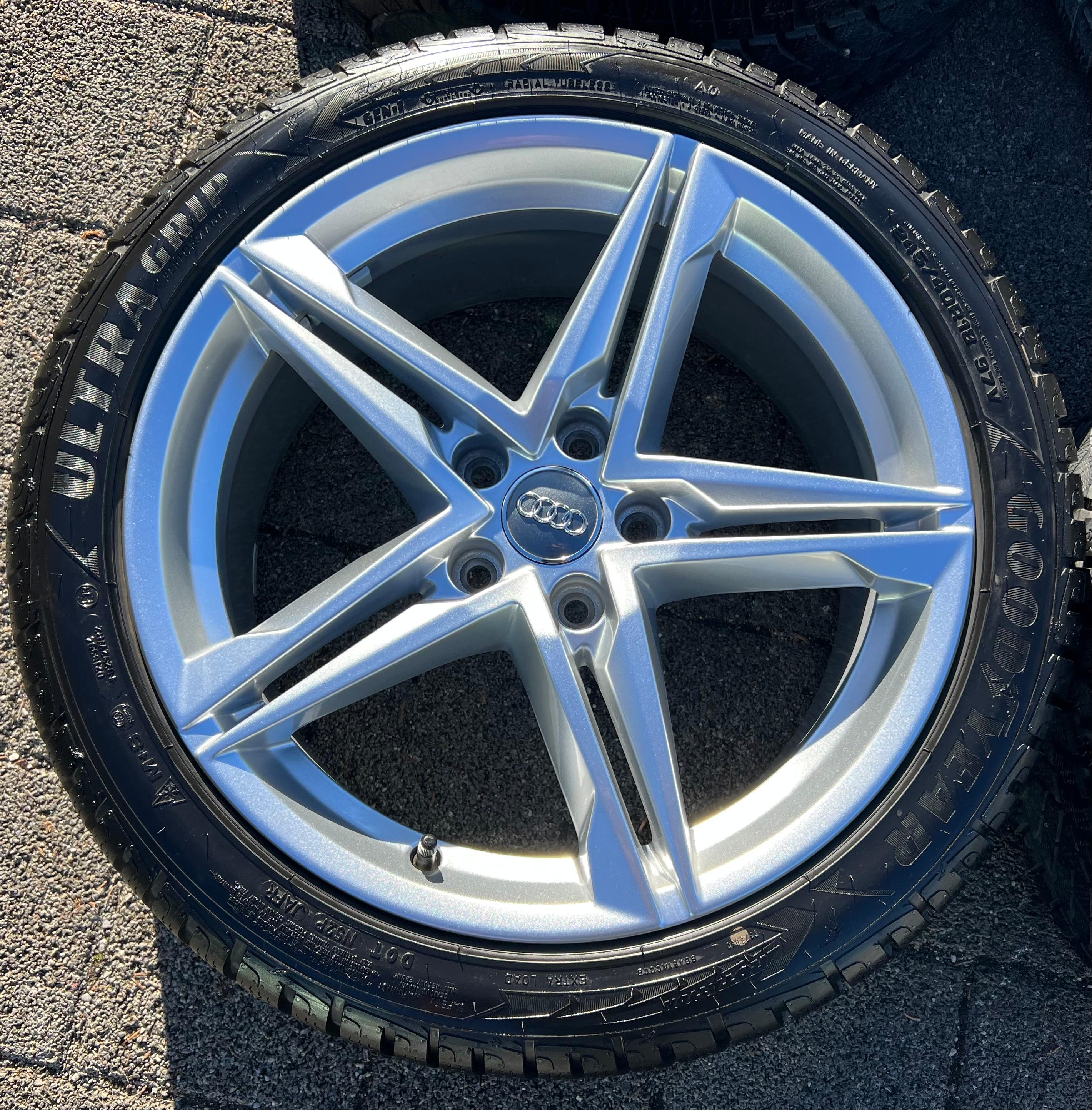 4 ORIGINAL 18" ALU WINTERRÄDER AUDI A4 + AVANT 8W B9 245/40R18 97V 8W0601025R 2020
