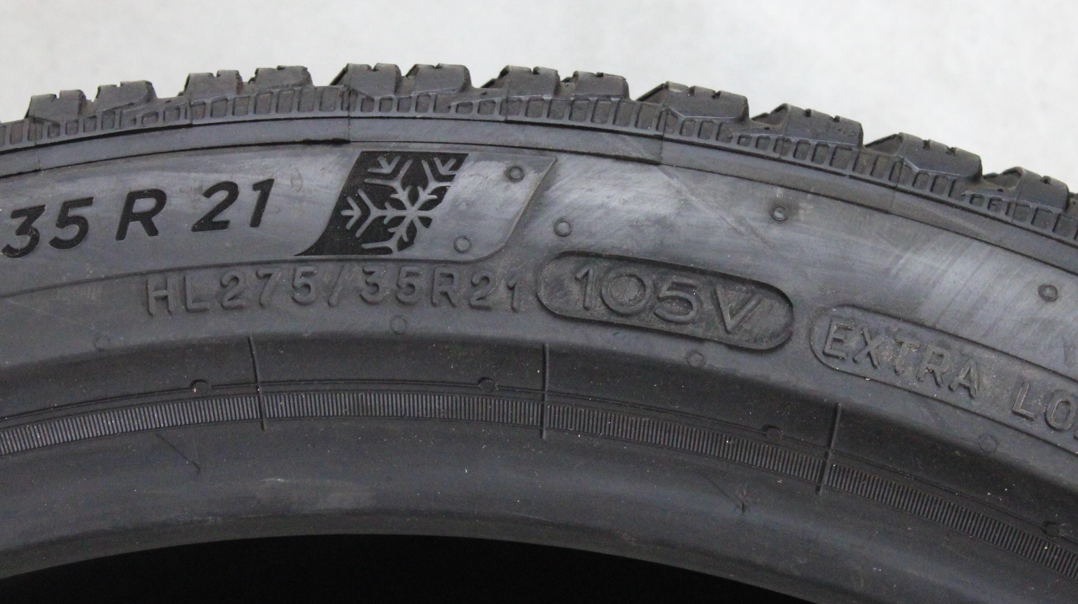 1 x 275/35R21 105V Winterreifen Michelin Pilot Alpin 5 NDO 7,5-8mm 2024 XL