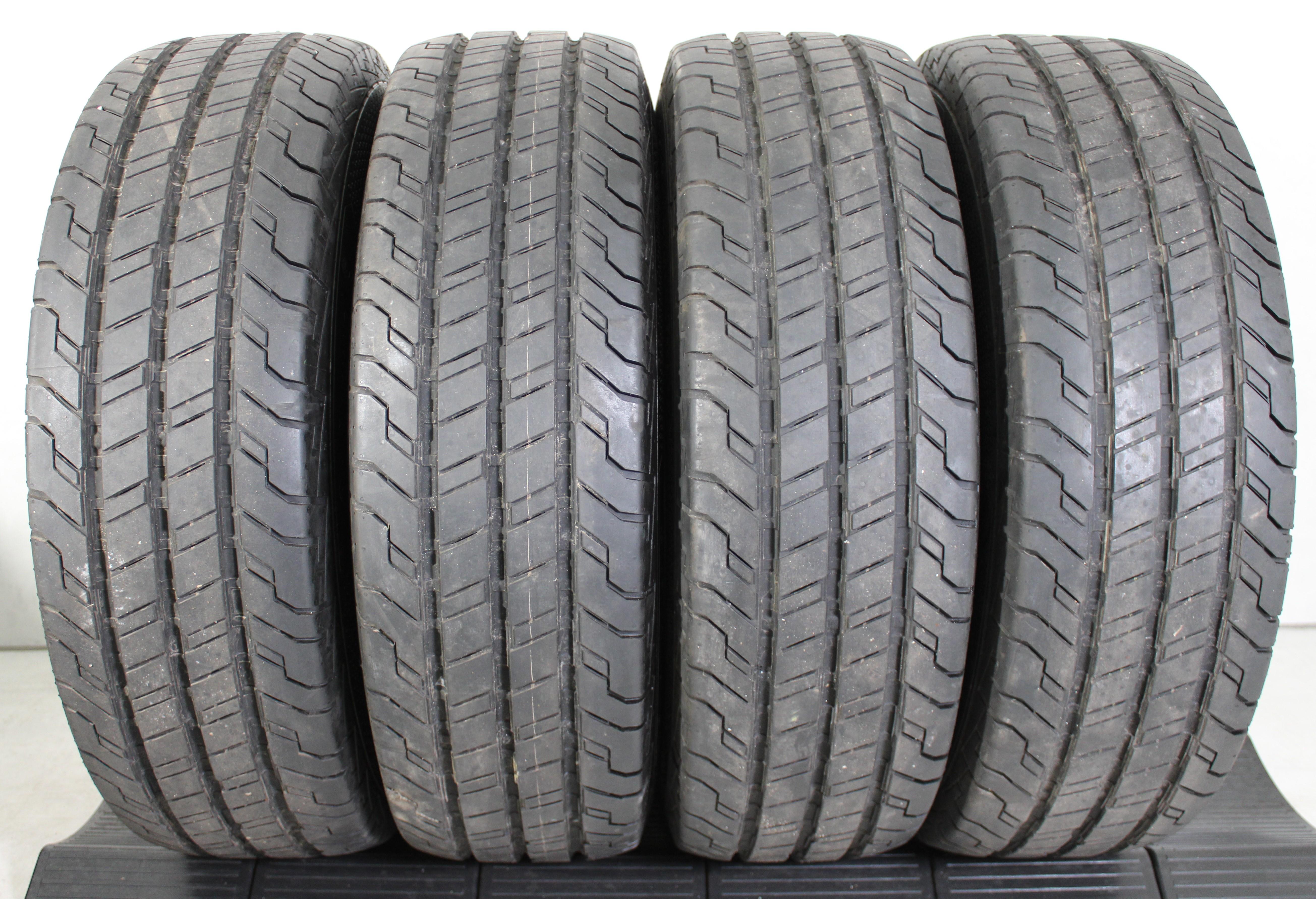 4 x 225/75R16C 121/120R zomerbanden Continental Van Contact 100 8,5mm 2022