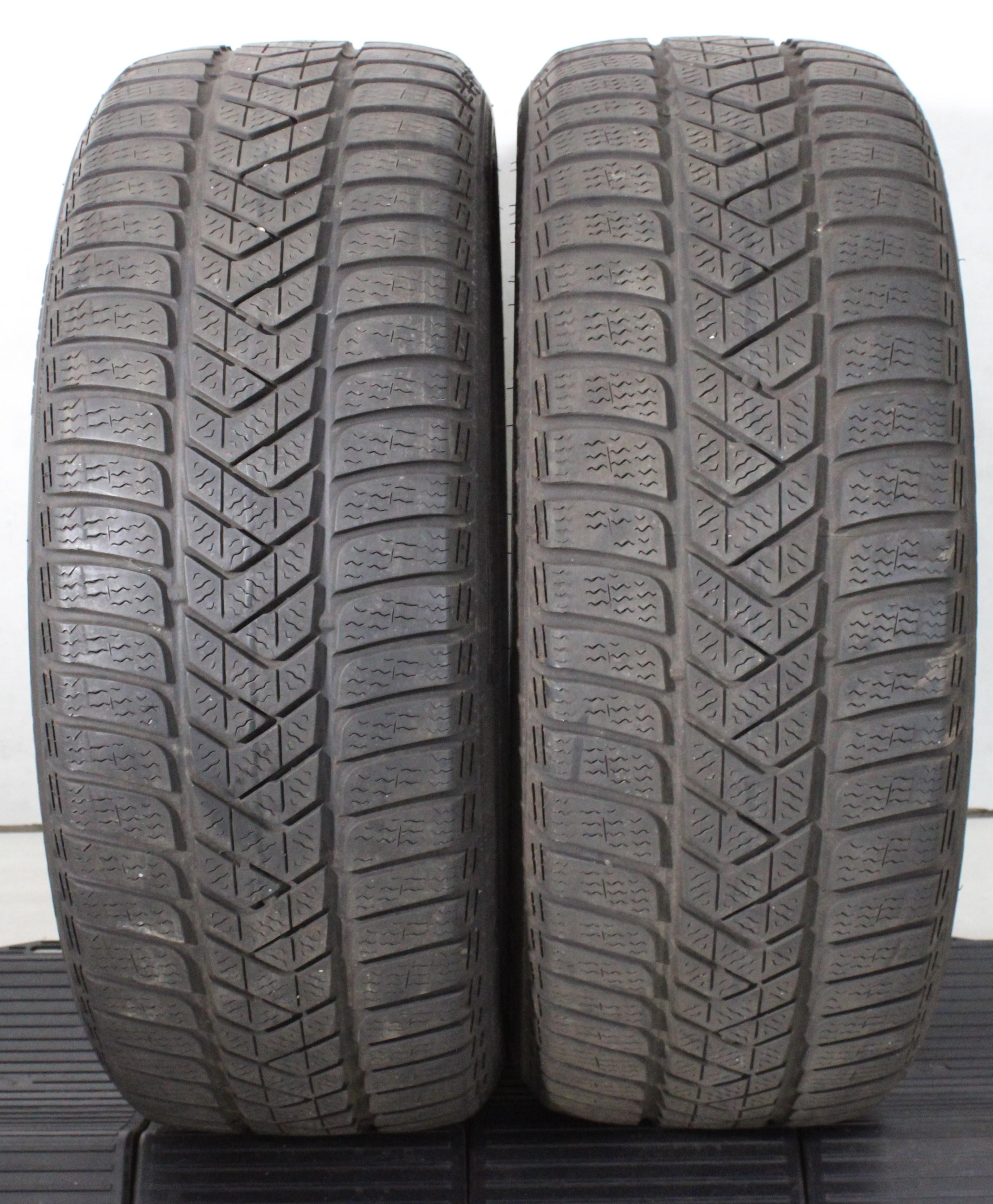 2 x 225/45R18 95H Winterreifen Pirelli Sottozero 3 MO 4,5-5mm 2018