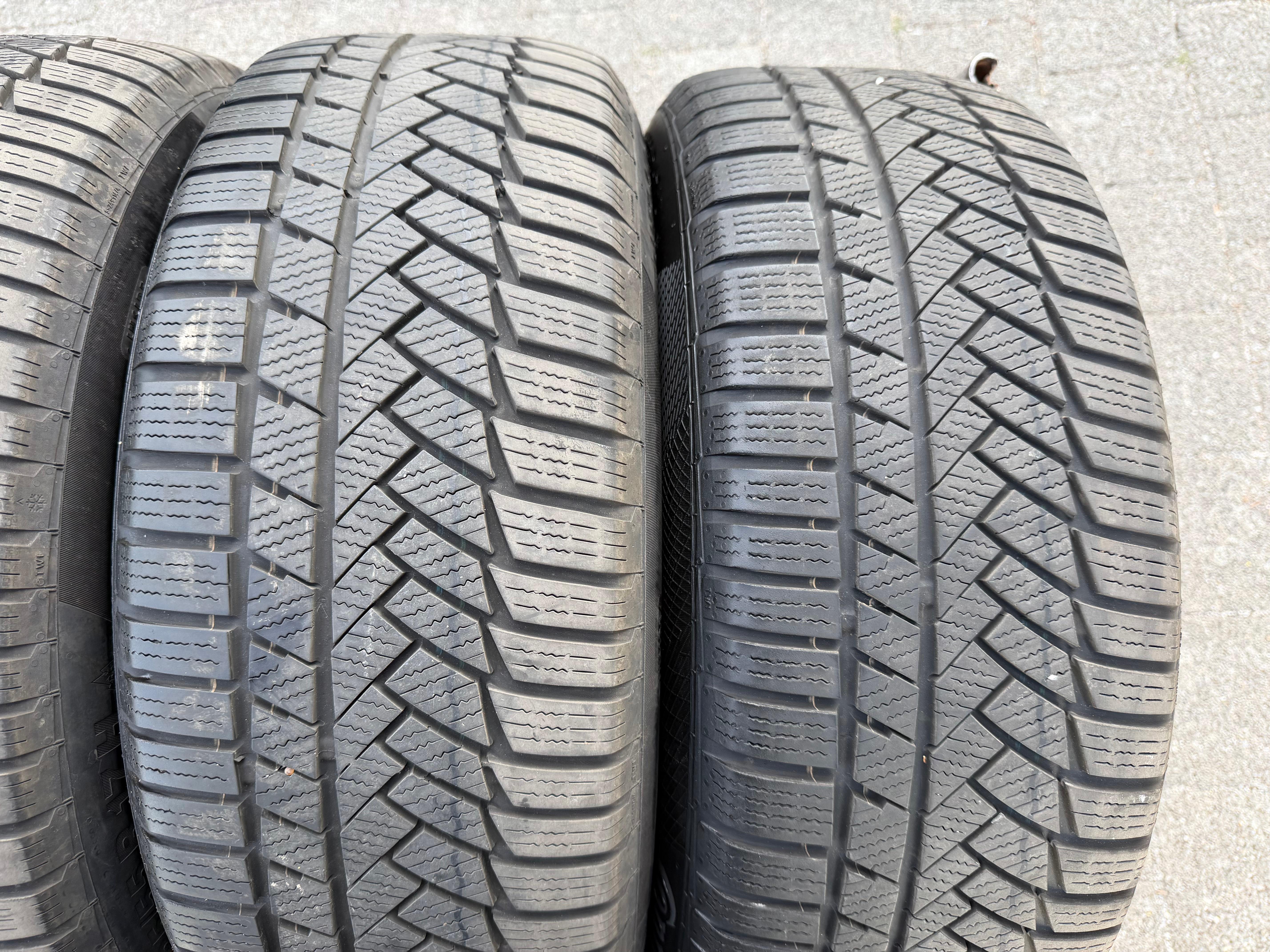 4 roues hiver en alliage d’origine 17" BMW Série 5 G30 G31 225/55R17 97H Continental avec RDKS