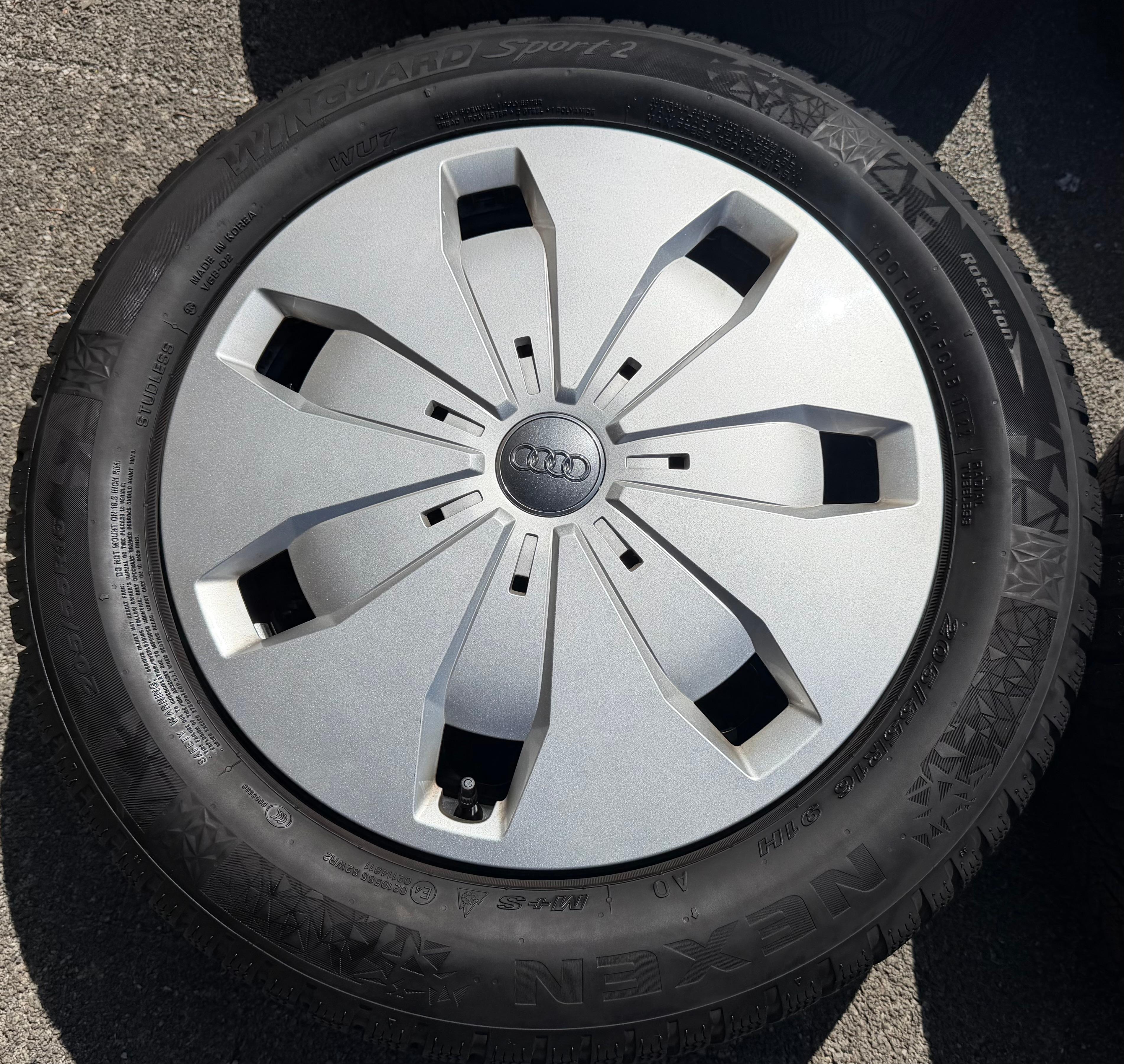 4 Winterräder Audi A3 8V Sportback Cabrio  205/55R16 91H Nexen 8V0601027A 2022