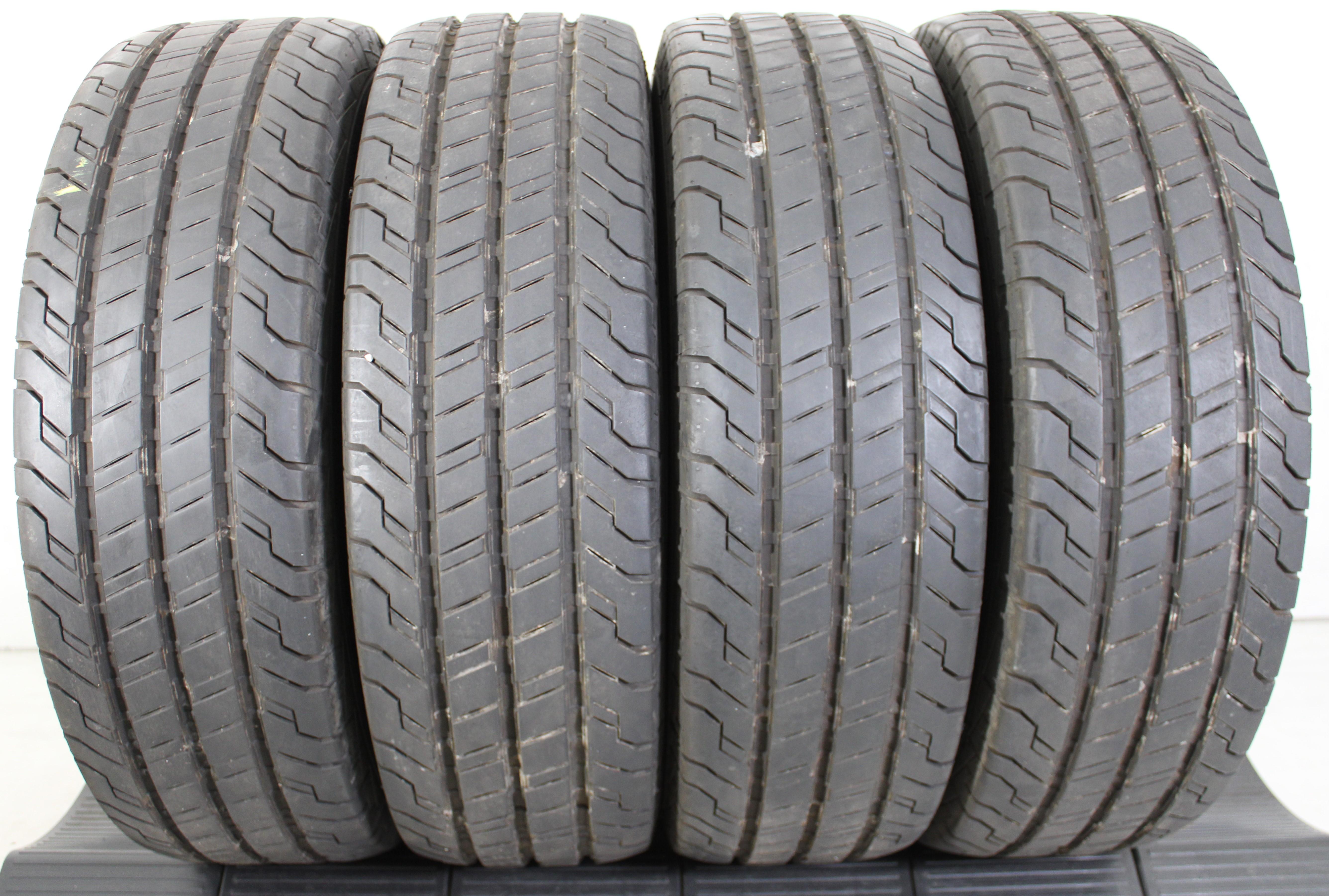 4 x 225/75R16C 121/120R Sommerreifen Continental VanContact 100 7,5-8mm 2023
