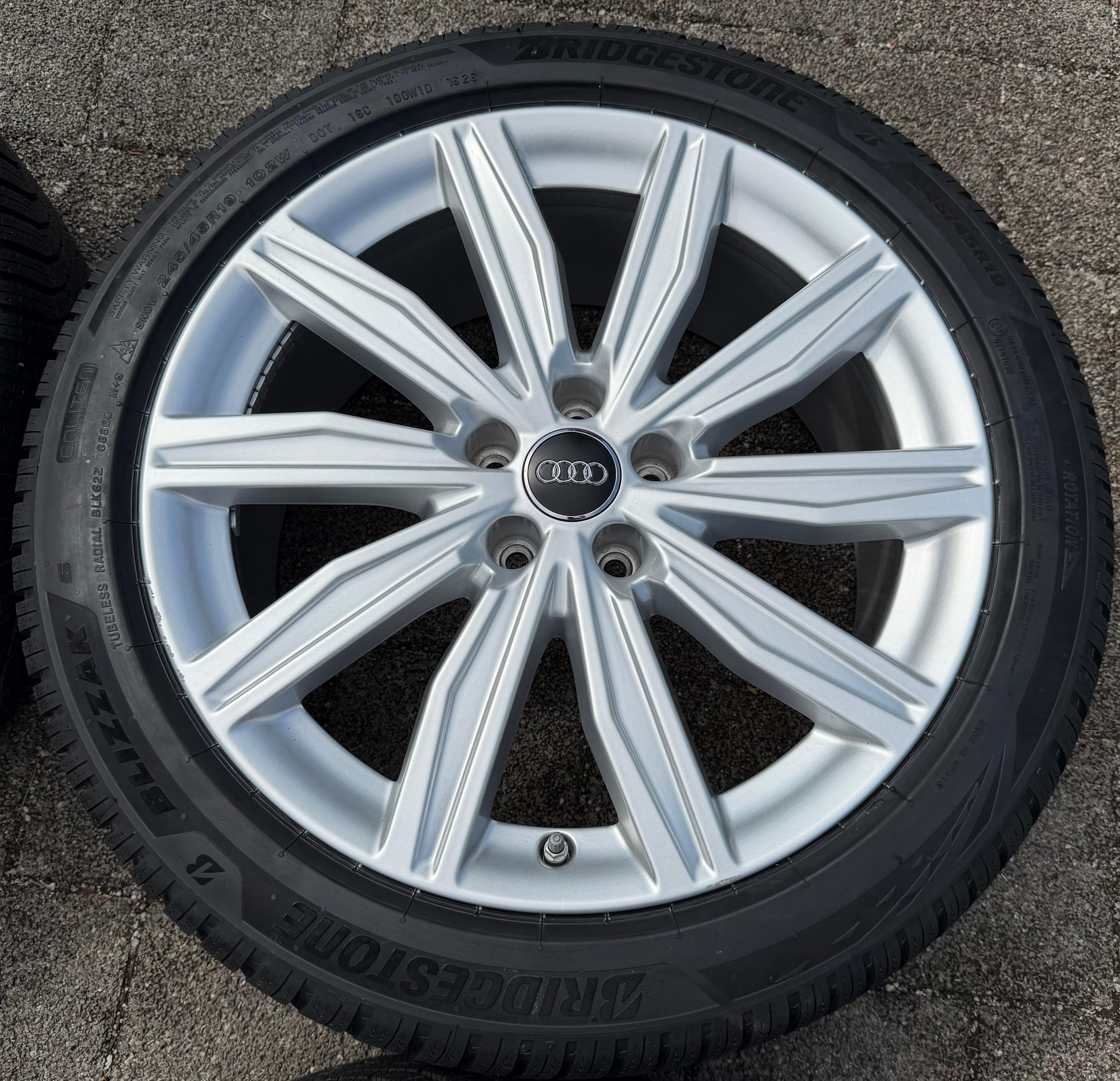 4 ORIGINAL 19" ALU WINTERRÄDER AUDI A6 S6 C8 4K 4K0601025M 245/45R19 102W 2024 FREIHAUS