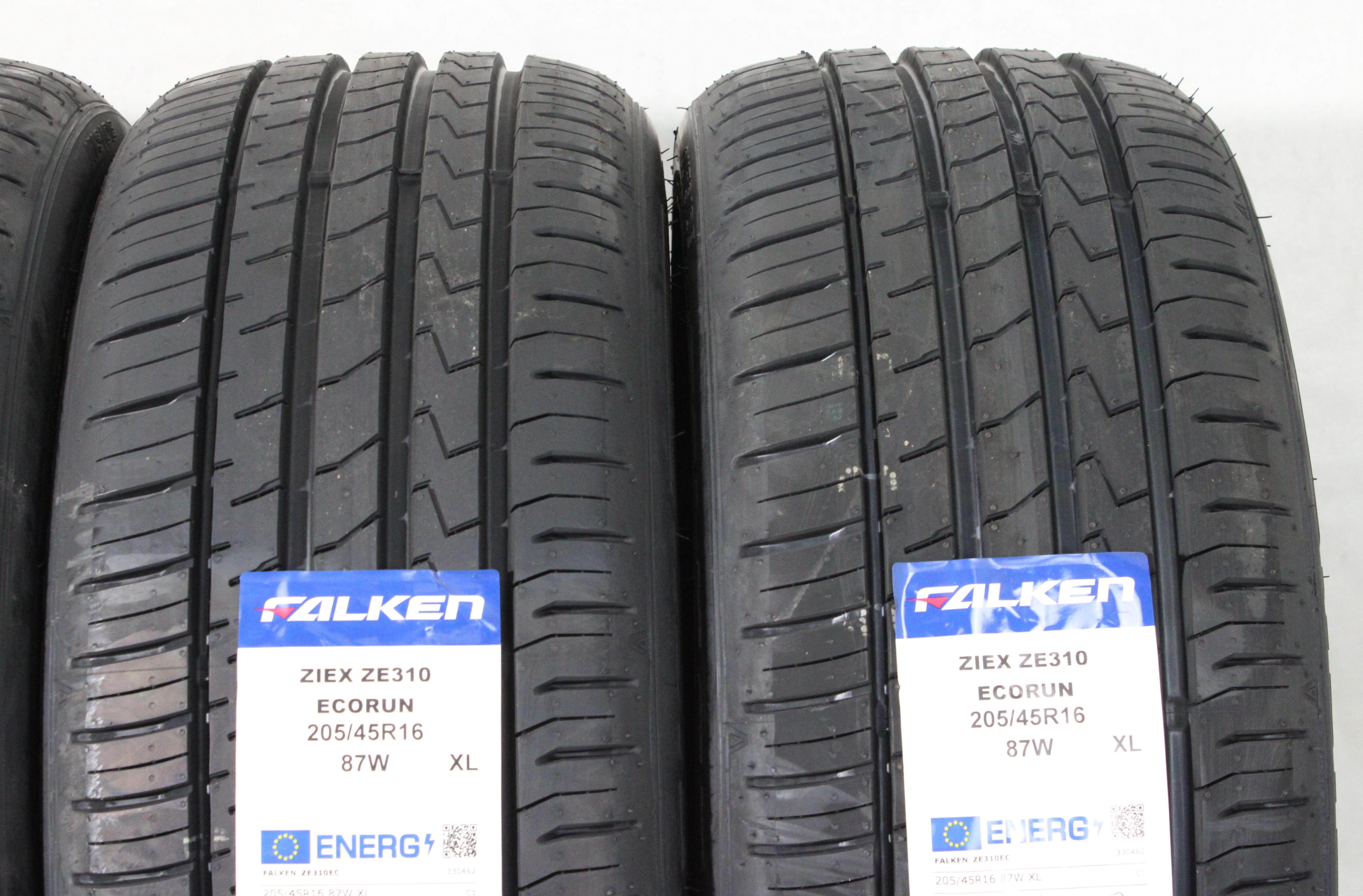 4 x 205/45R16 87W Sommerreifen Falken Ziex ZE310 EcoRun 2022 XL NEU