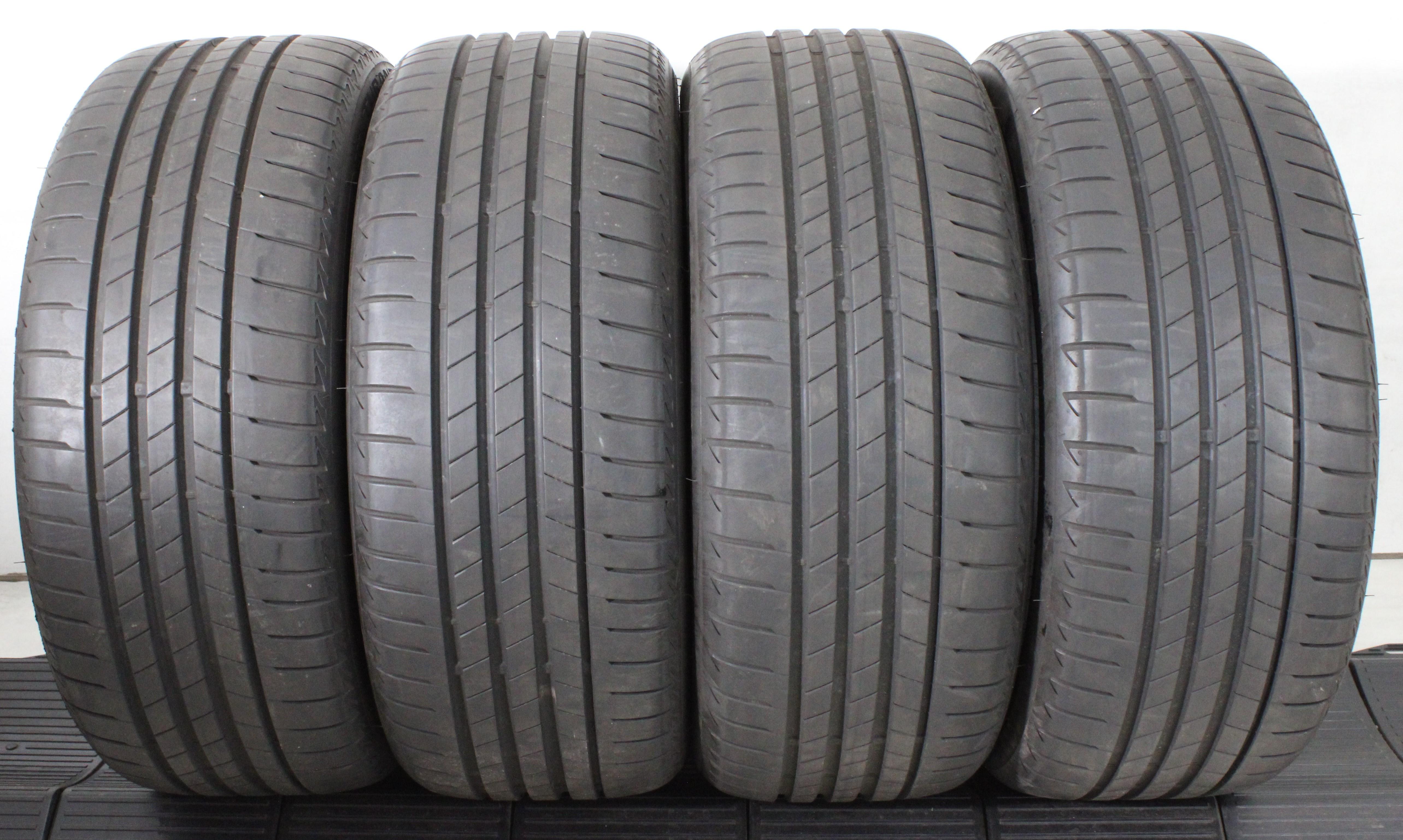 4 RUOTE ESTIVE ORIGINALI IN LEGA DA 17" PER AUDI A5 8W B9 225/50R17 98Y BRIDGESTONE, SPEDIZIONE GRATUITA
