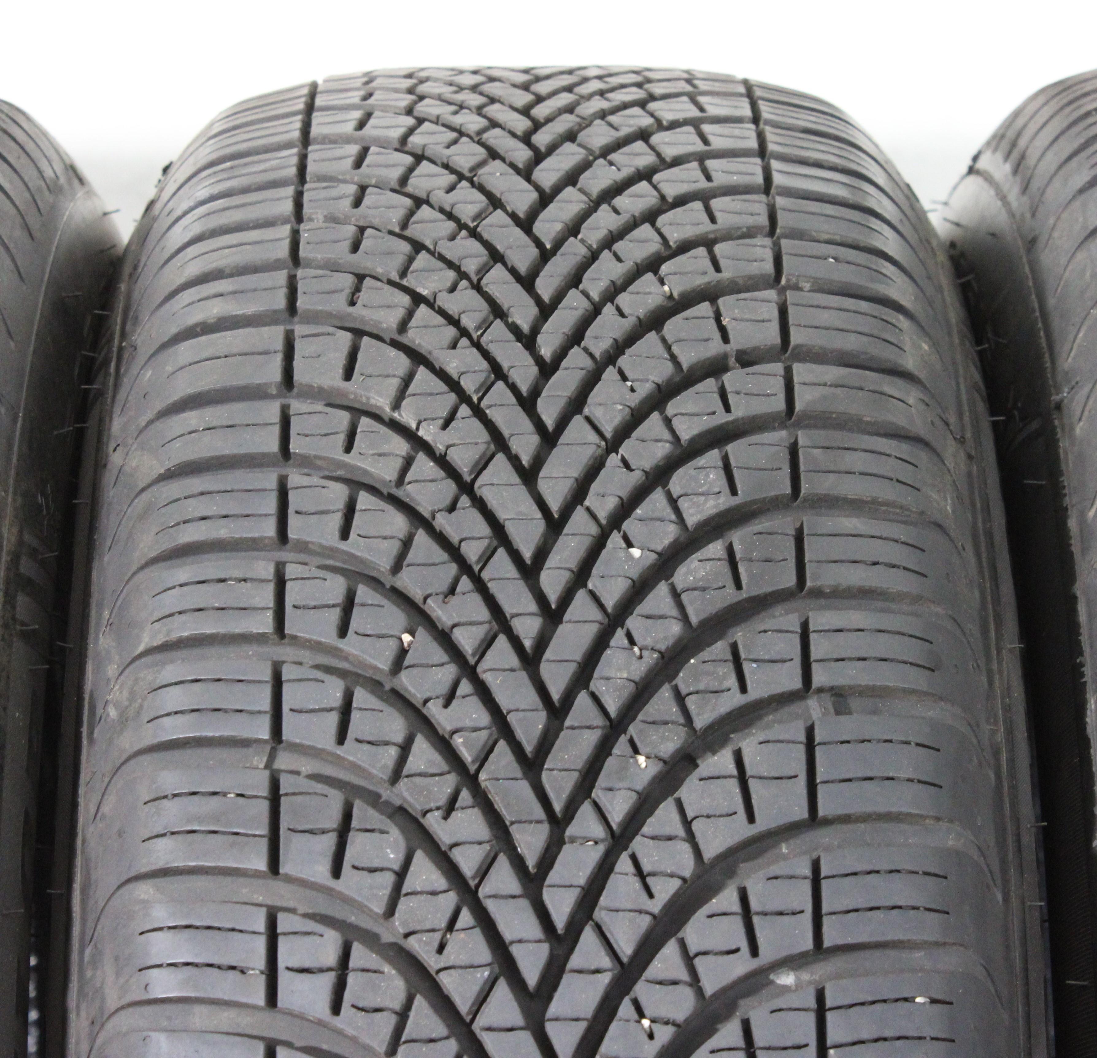 4 x 205/60R16 96V Ganzjahresreifen Dunlop All Season 2 3x6-6,5mm/1x7mm 1x2024/3x2025