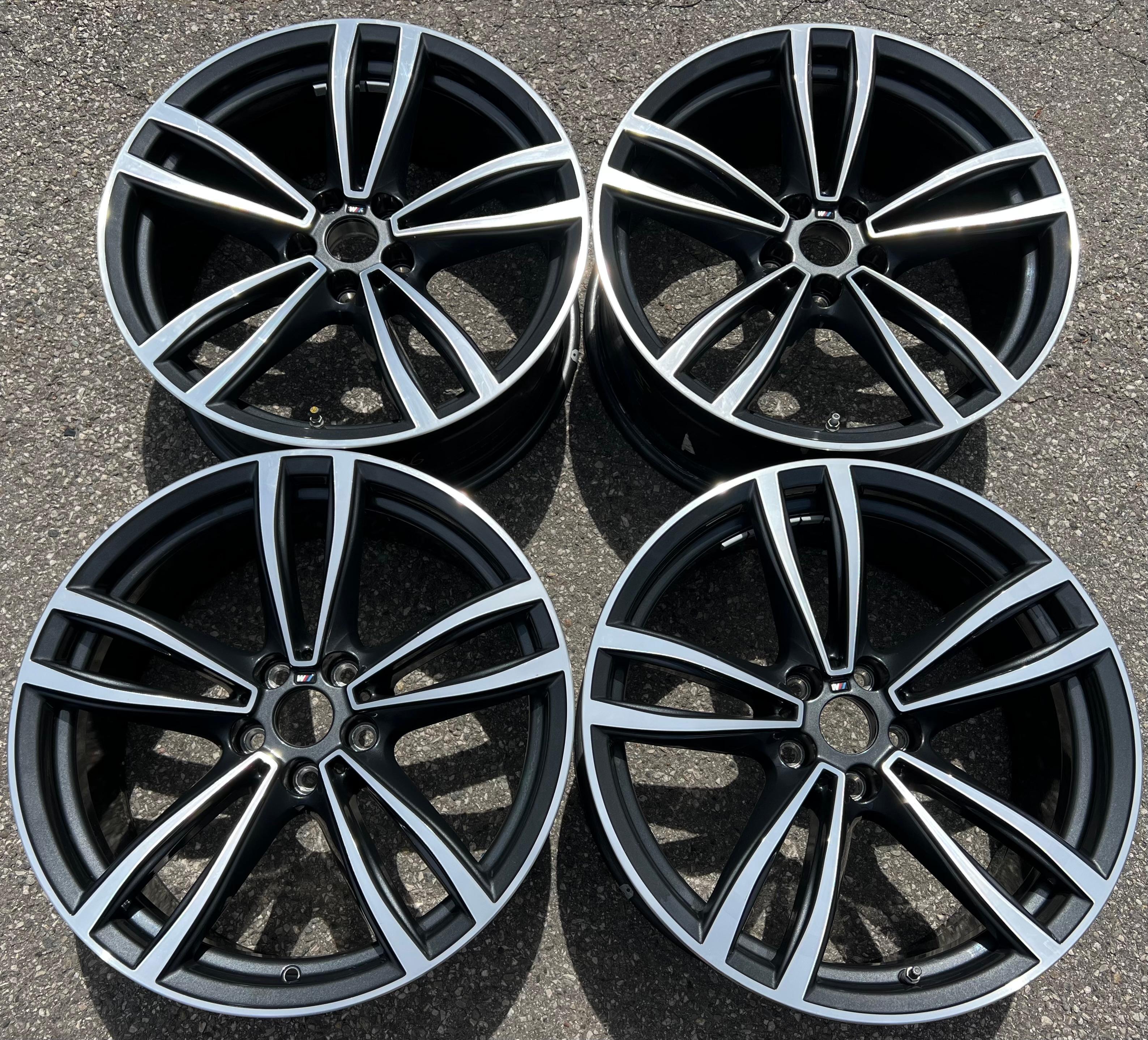 4 ORIGINELE 19" ALUMINIUM VELGEN BMW 6-SERIE GT G32 7-SERIE G11 G12 STYLING M647 7850580