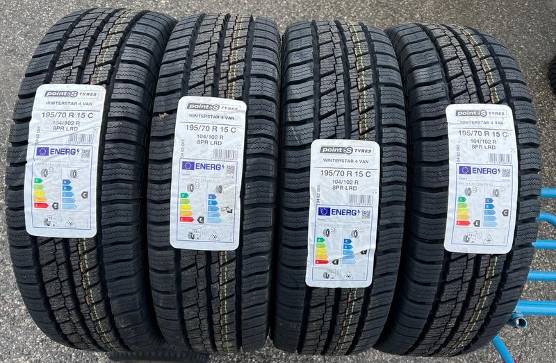 4 x 195/70R15C 104/102R Pneus hiver Point S Winterstar 4 Van NEUF 2022