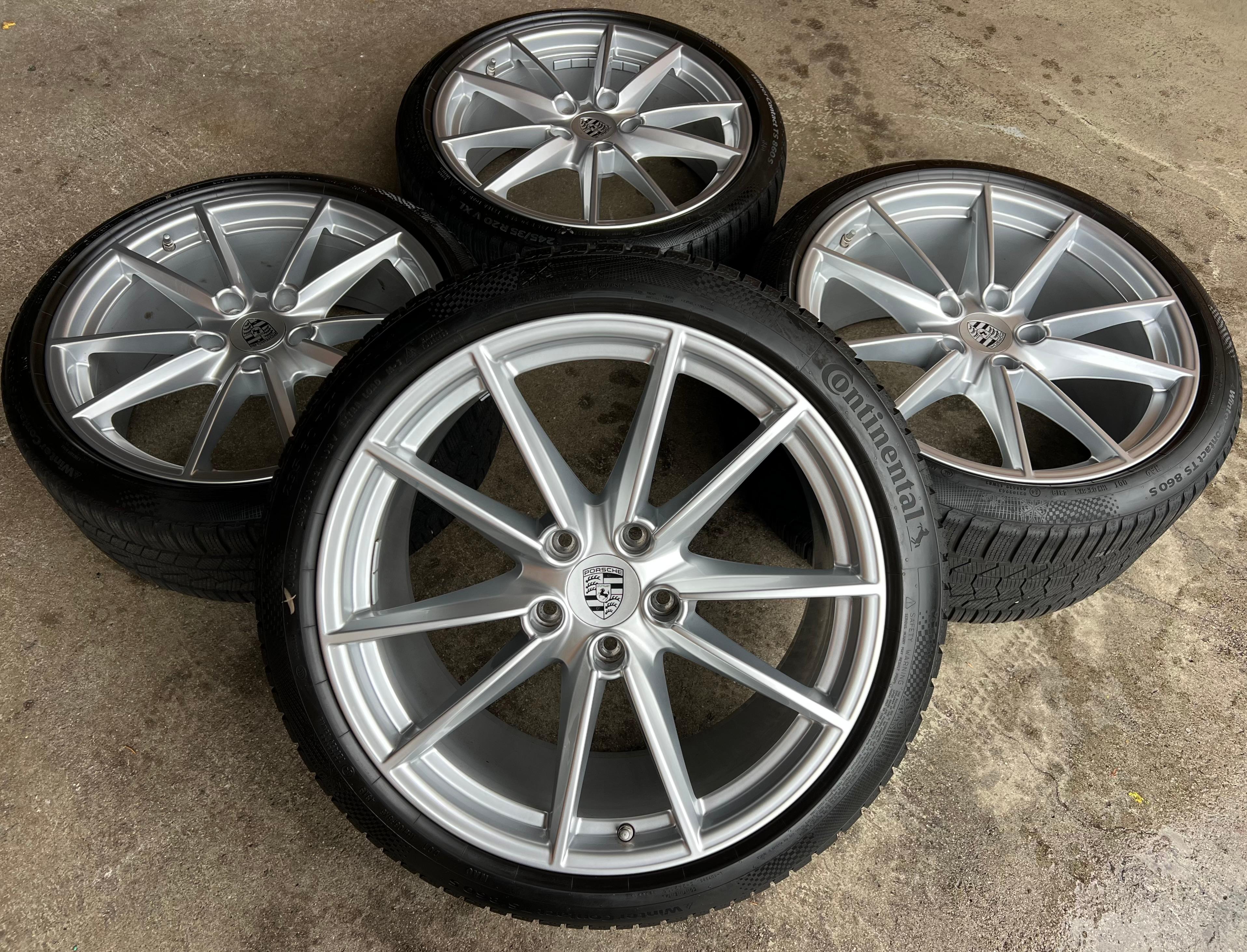 4 ORIGINAL 20" 21" ALU WINTERRÄDER PORSCHE 911 992 992601025C 992601025D RDKS