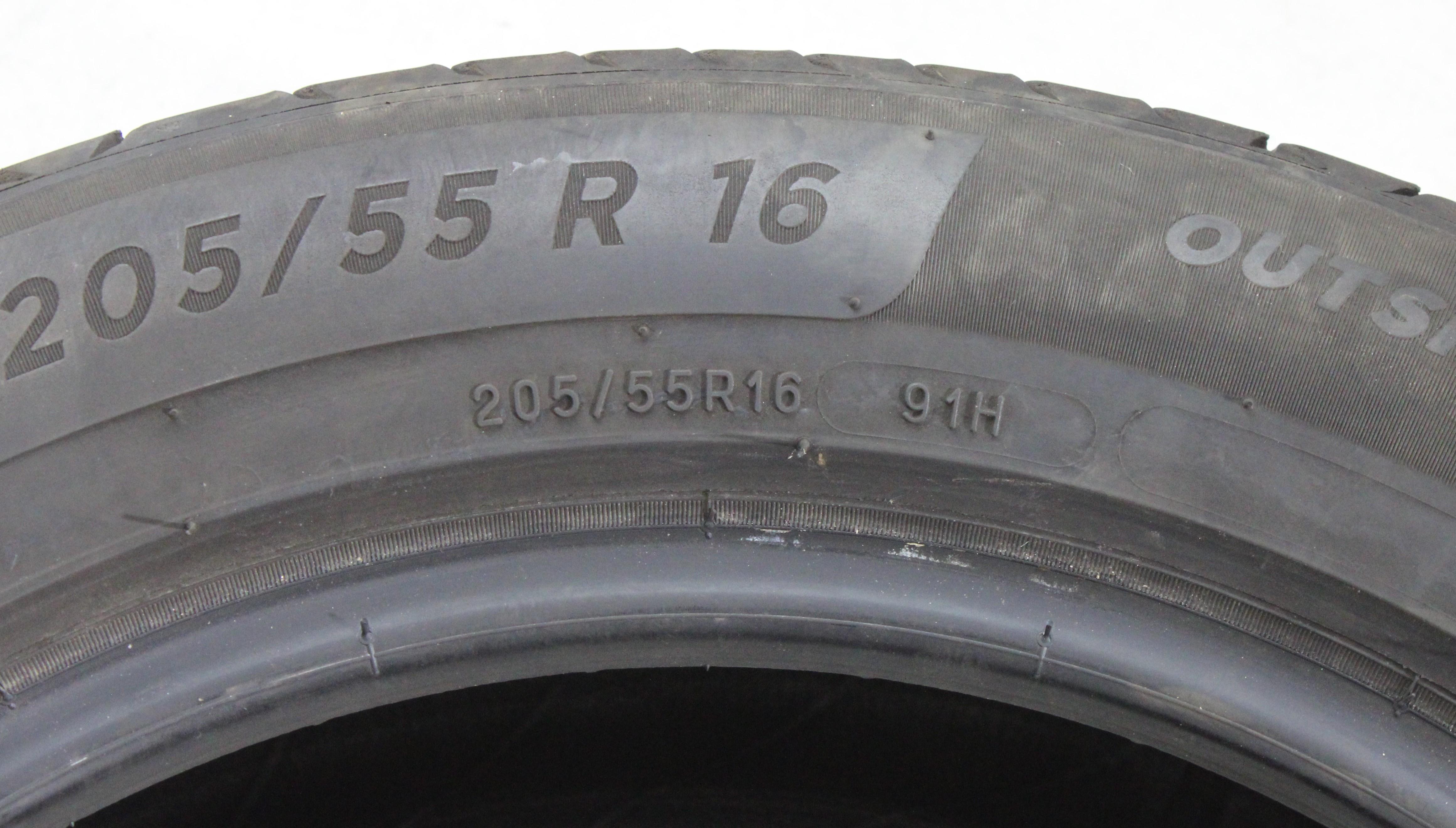 1 x 205/55R16 91H Sommerreifen Michelin Primacy 4 S2 4-4,5mm 2019