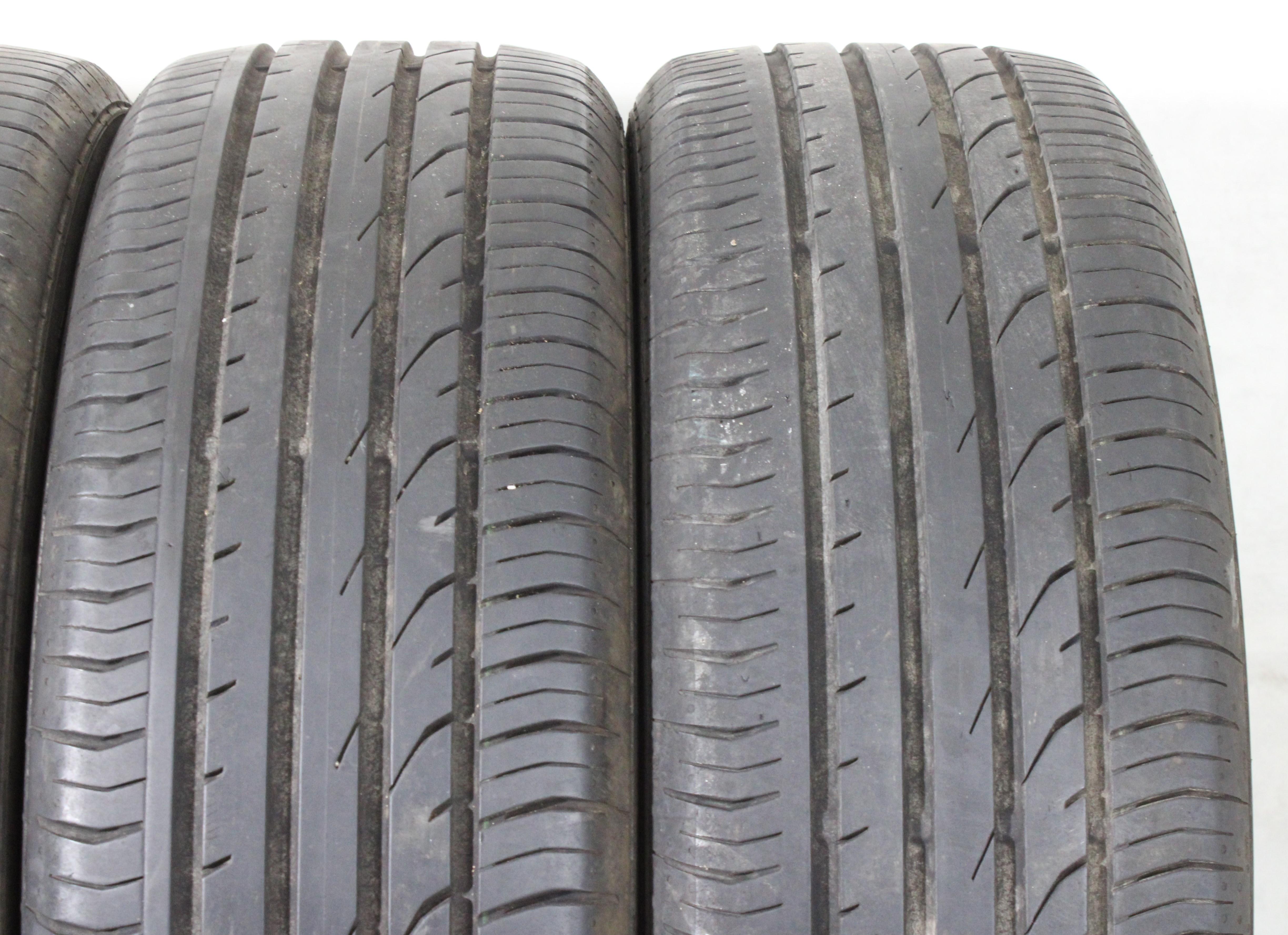 4 x 215/55R18 95H Sommerreifen Continental Premium Contact 2 5,5-6mm 2014