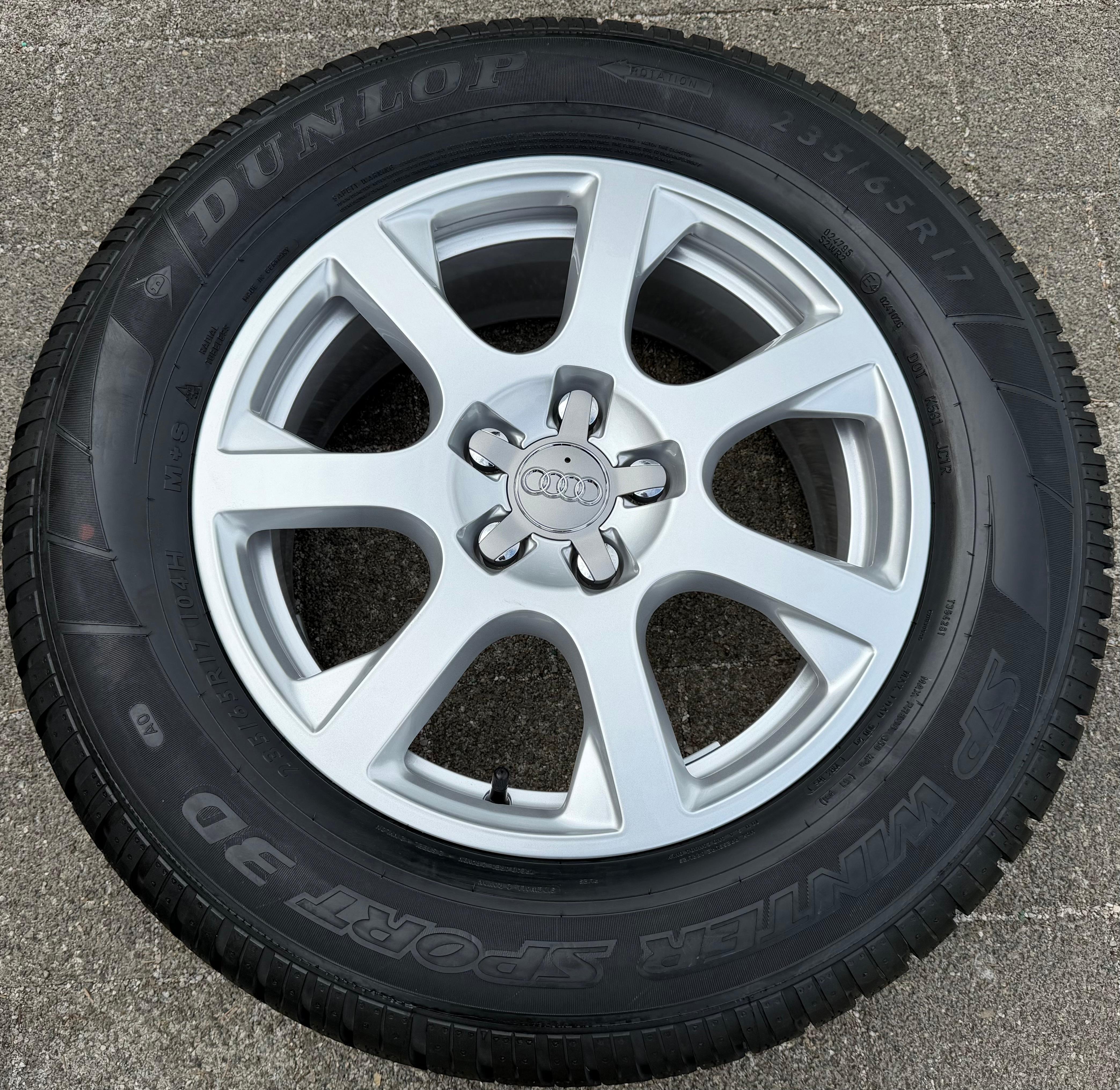 1 jante alu d'origine 17" pour AUDI Q5 8R 8R0601025E 7x17 ET37, livraison gratuite