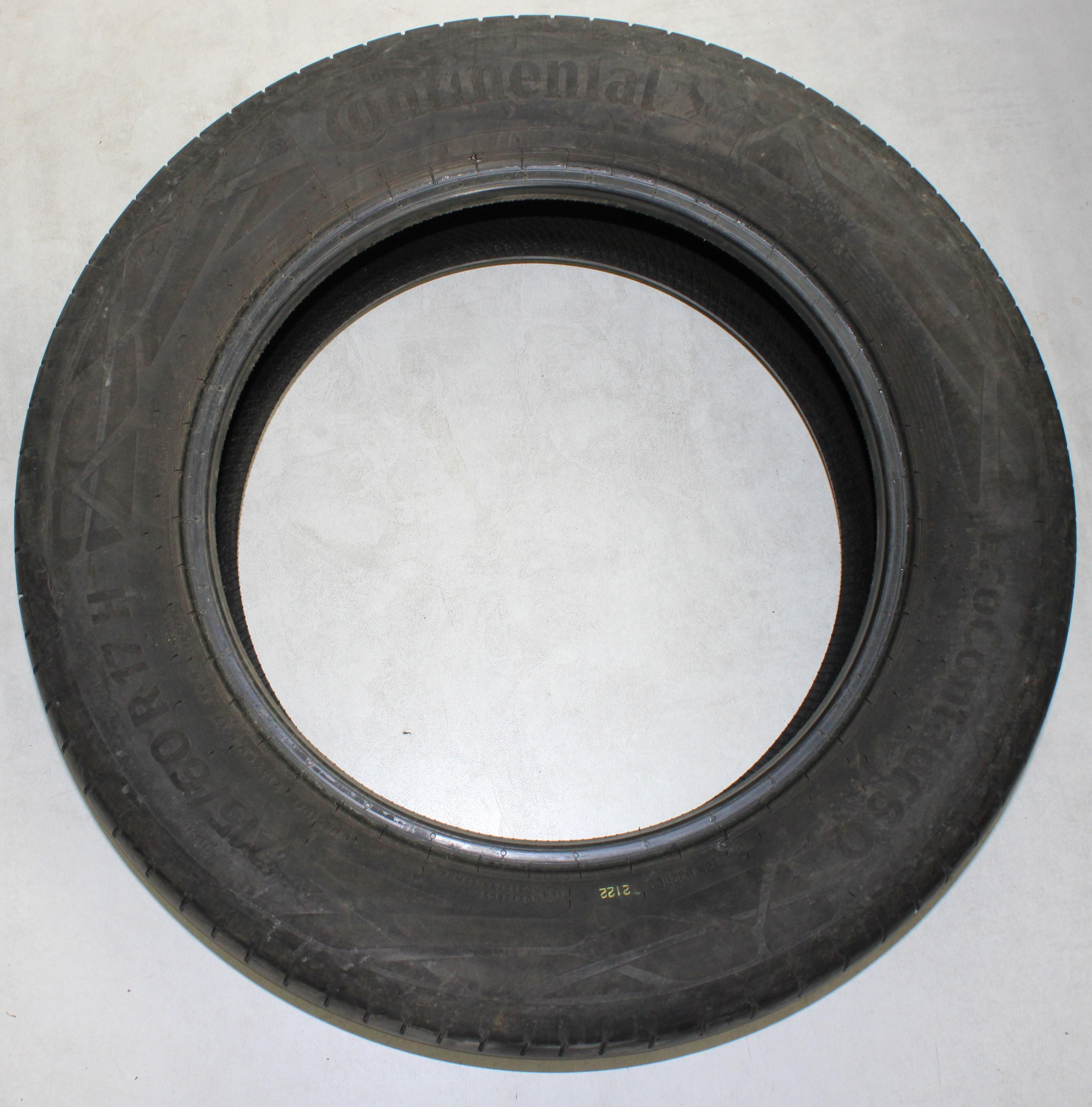 2 x 215/60R17 96H Sommerreifen Continental Eco Contact 6Q 4,5-5mm 2022