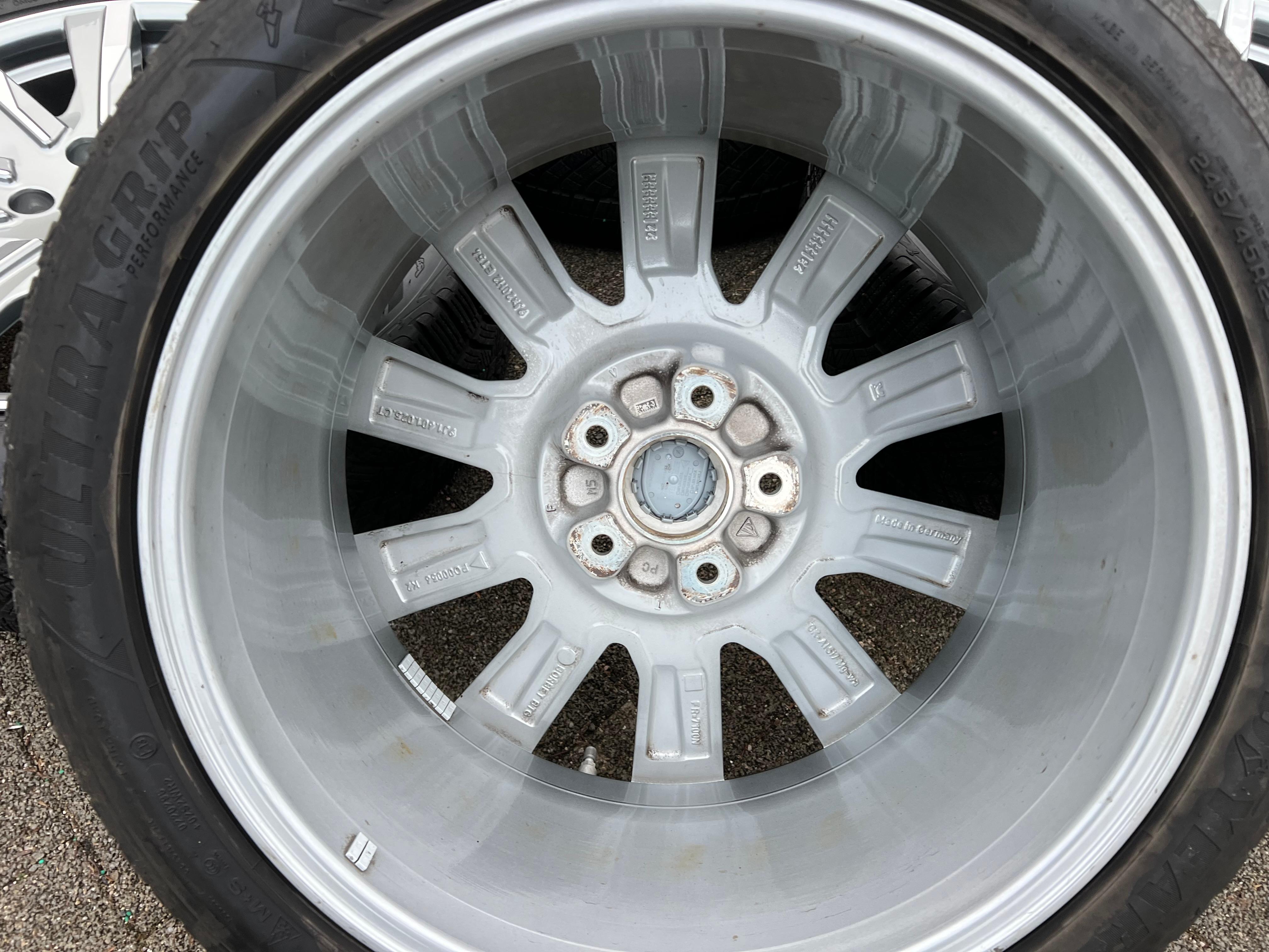 4 ORIGINAL 20" ALU WINTERRÄDER PORSCHE TAYCAN TEQUIPMENT RDKS FREIHAUS