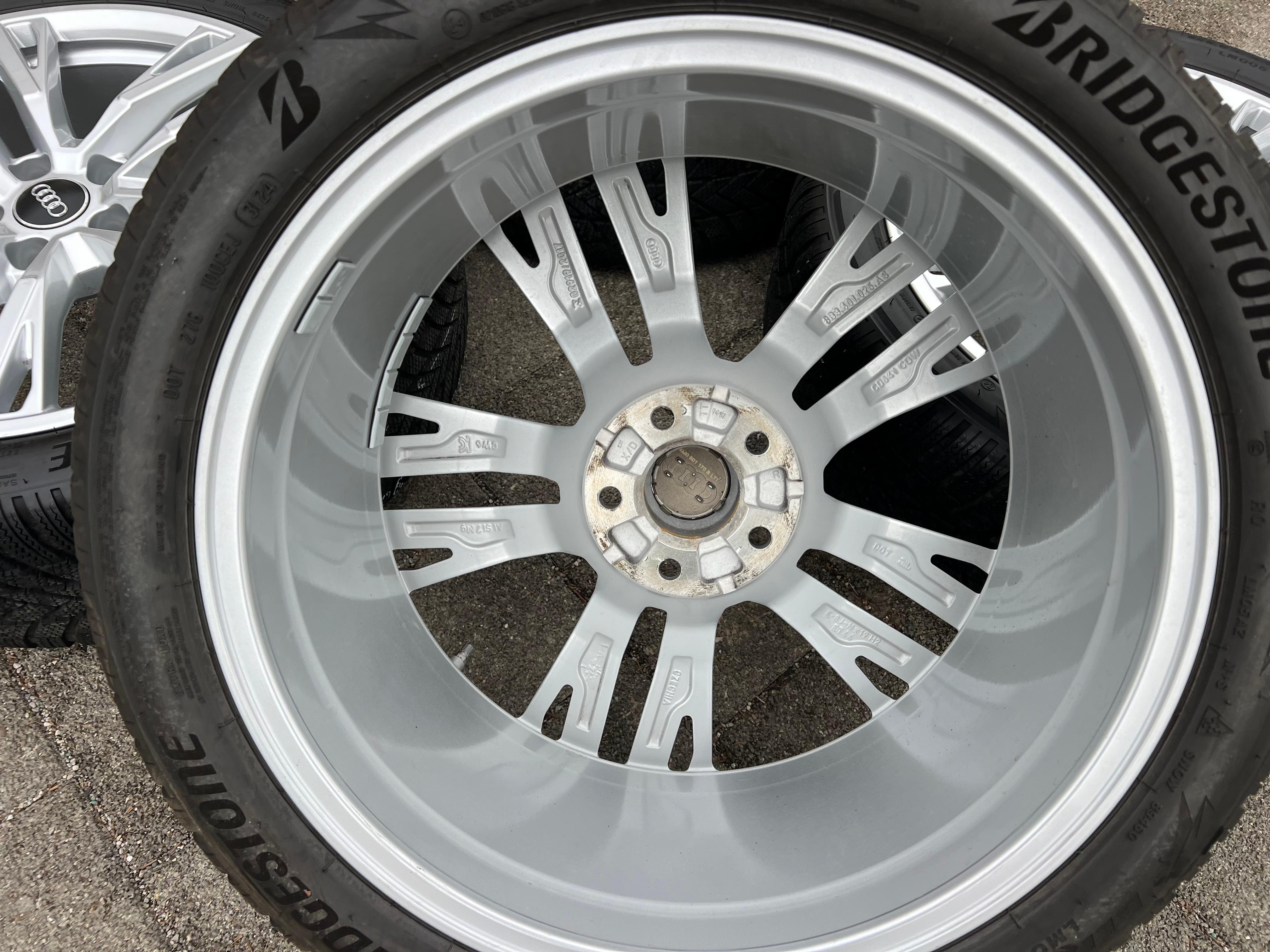 4 ORIGINAL 19" ALU WINTERRÄDER AUDI A5 S5 FU2 B10 8B3601025AS 245/40R19 98H 2024