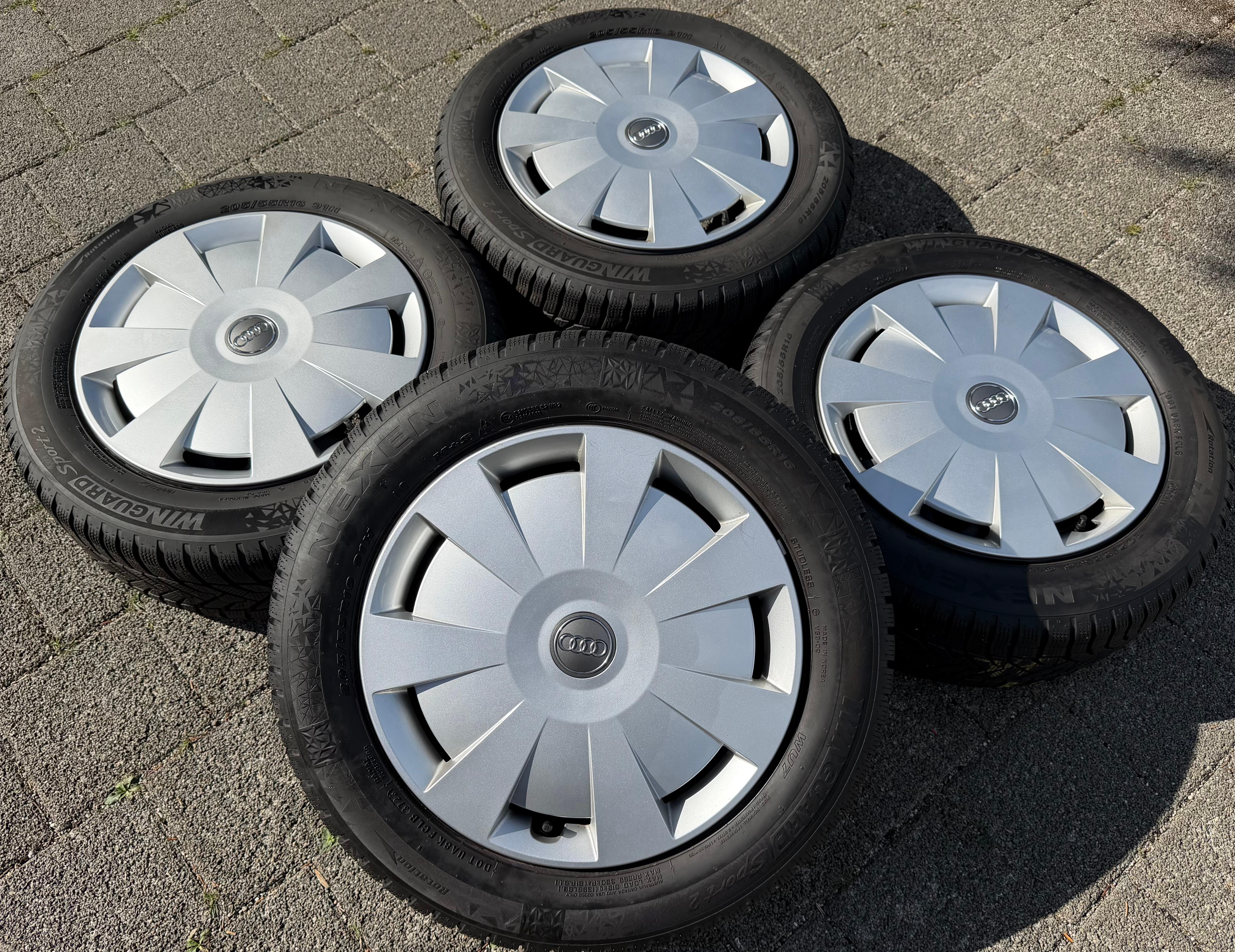 4 ruedas de invierno Audi A3 8V Sportback Cabrio 205/55R16 91H Nexen 8V0601027A 2023