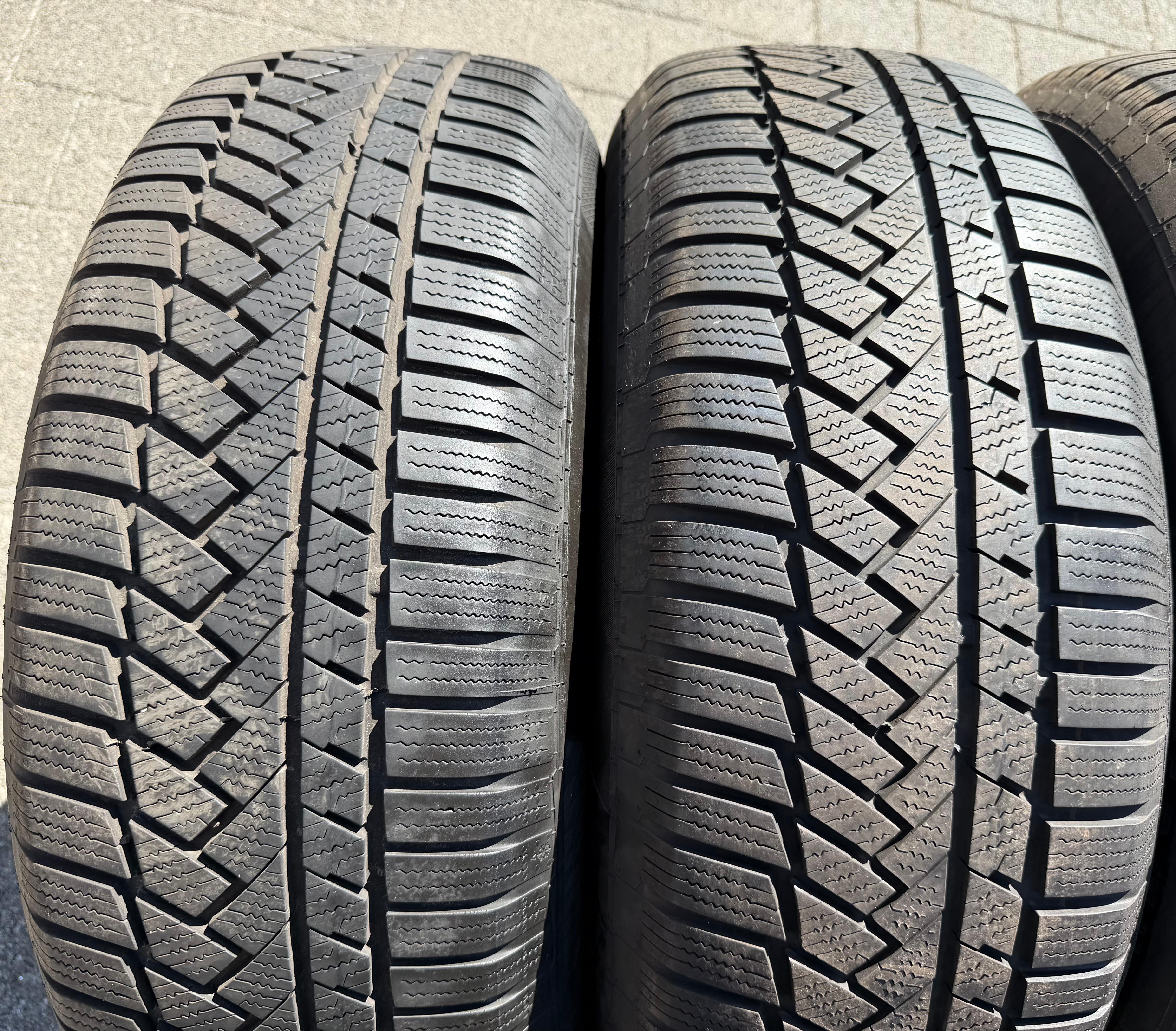 4 Original 17" Alu Winterräder Audi Q5 FY 80A601025J 7x17 ET34 235/65R17 104H Continental