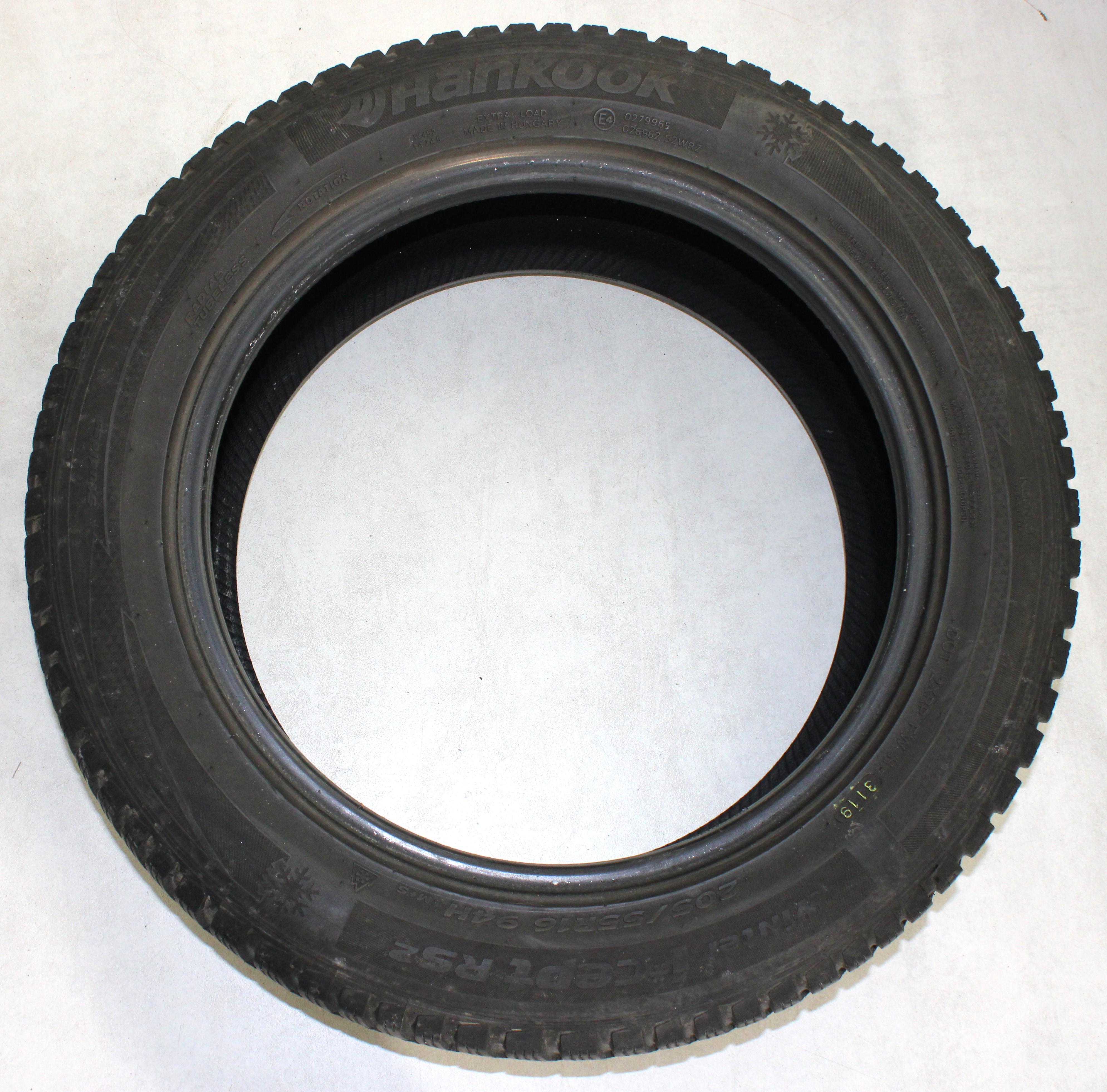 4 x 205/55R16 94H Winterreifen Hankook Winter I*Cept RS2 4-4,5mm 2019