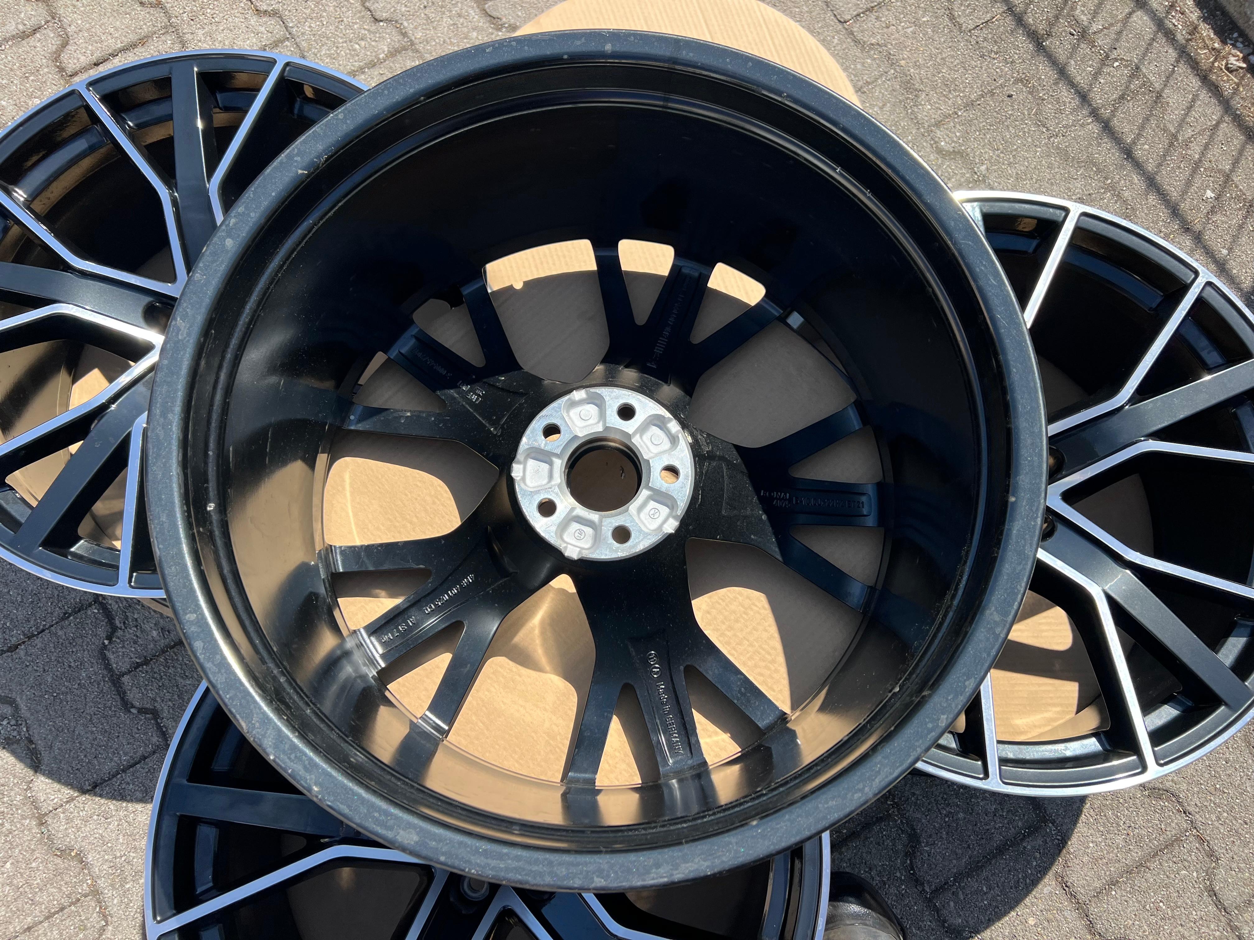 4 ORIGINAL 22" ALUFELGEN AUDI Q8 4M8601025CQ 10x22 ET21 FELGEN FREIHAUS