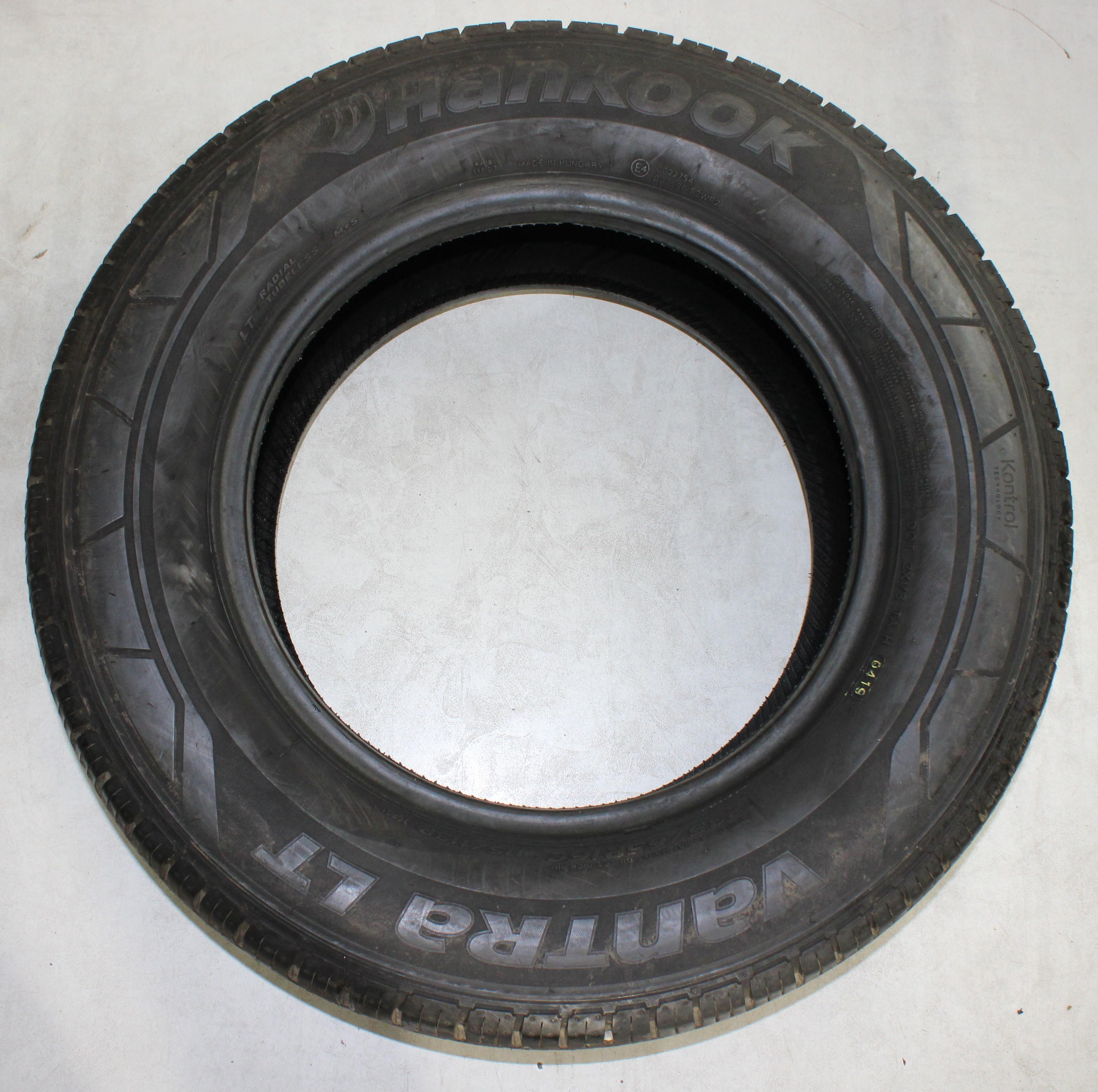 4 x 235/65R16C 115/113R Sommerreifen Hankook Vantra LT 2x 7,5-8mm und 2x 7-7,5mm 2019