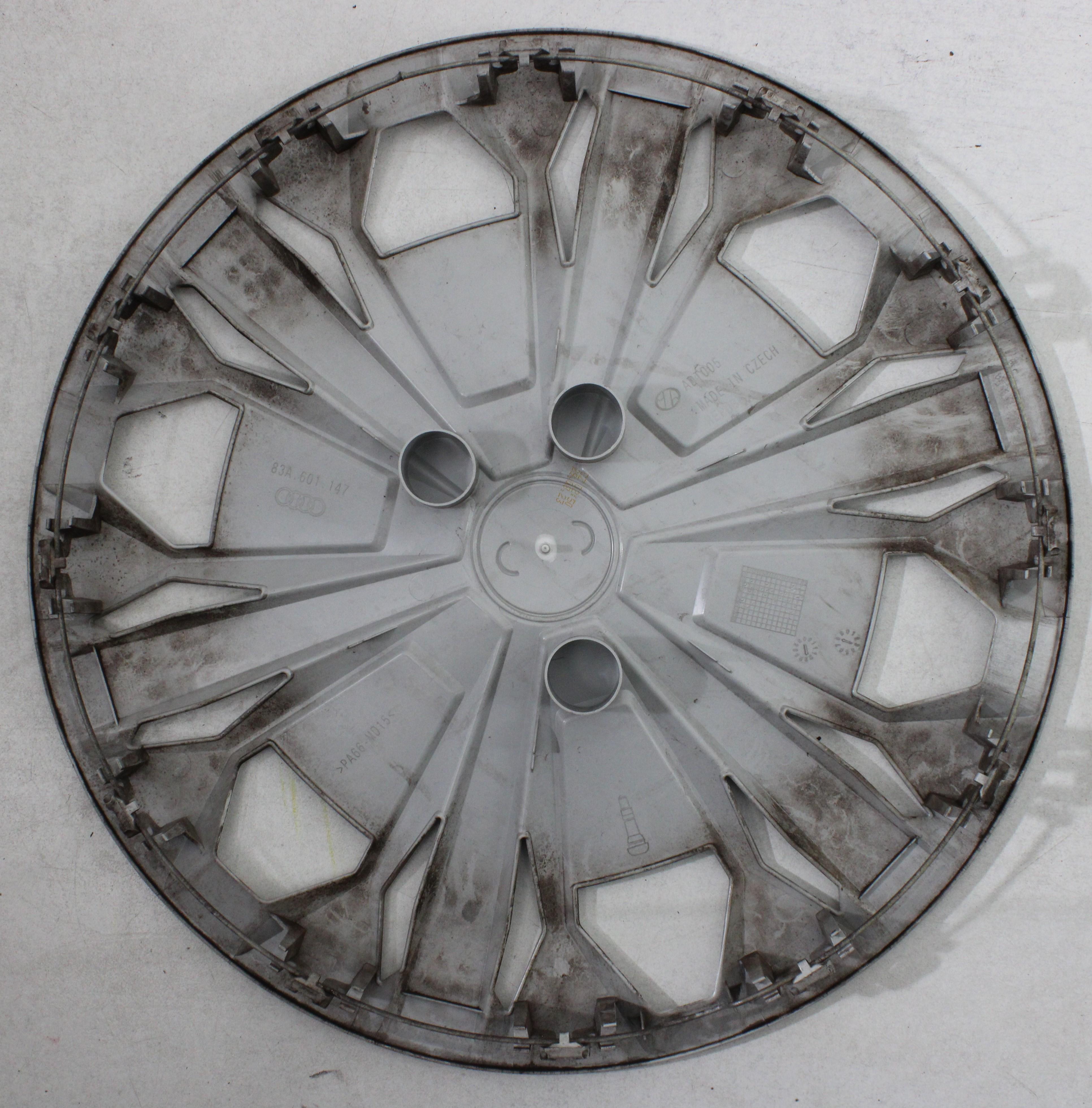 4X TAPACUBOS ORIGINALES DE 17" PARA AUDI Q3 F3 83A601147, TAPACUBOS DE 17 PULGADAS CON ENVÍO GRATUITO