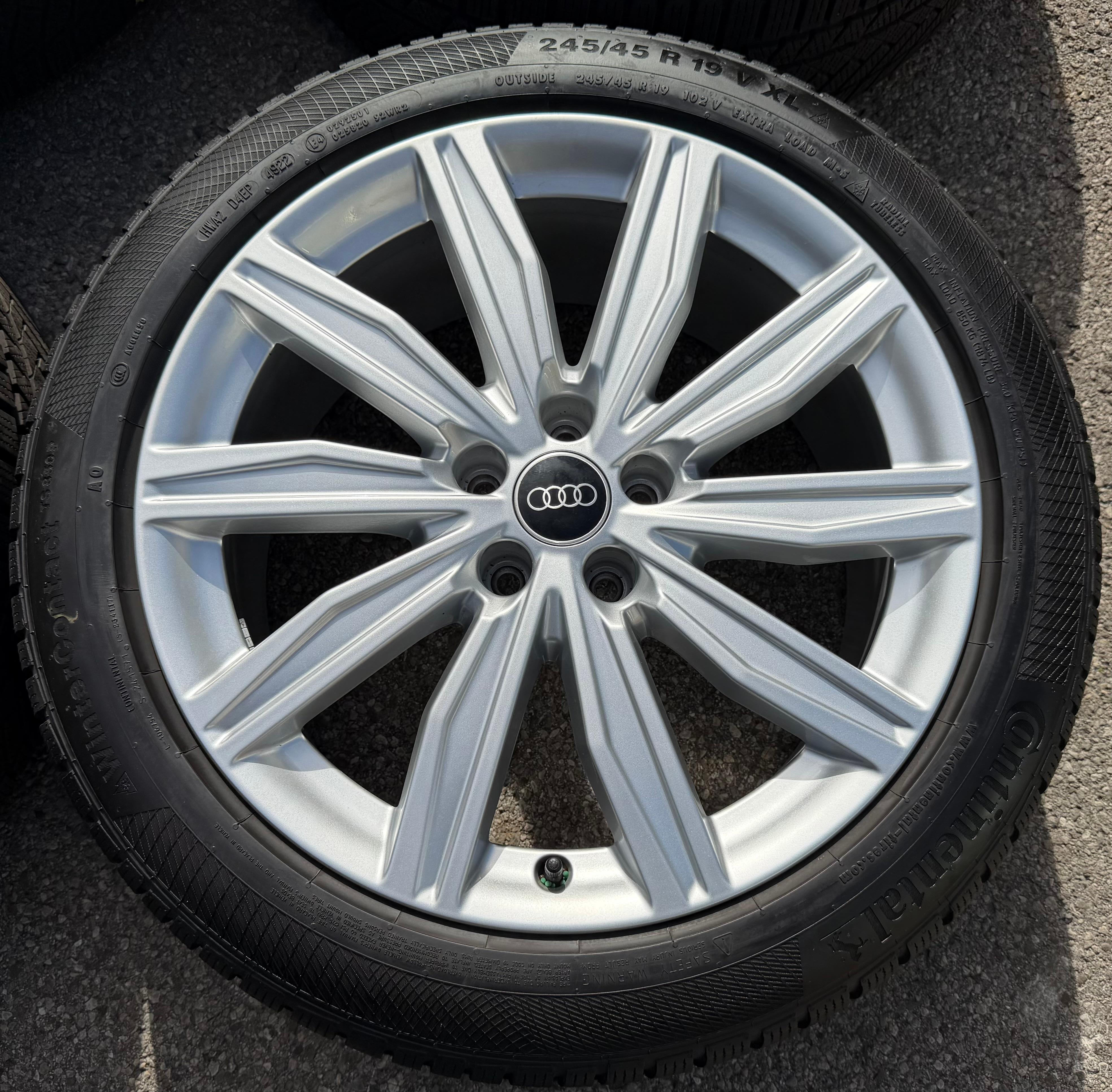 4 ruedas de invierno de aleación originales de 19" Audi A6 S6 C8 4K F2 4K0601025DS 245/45R19 102V 2022
