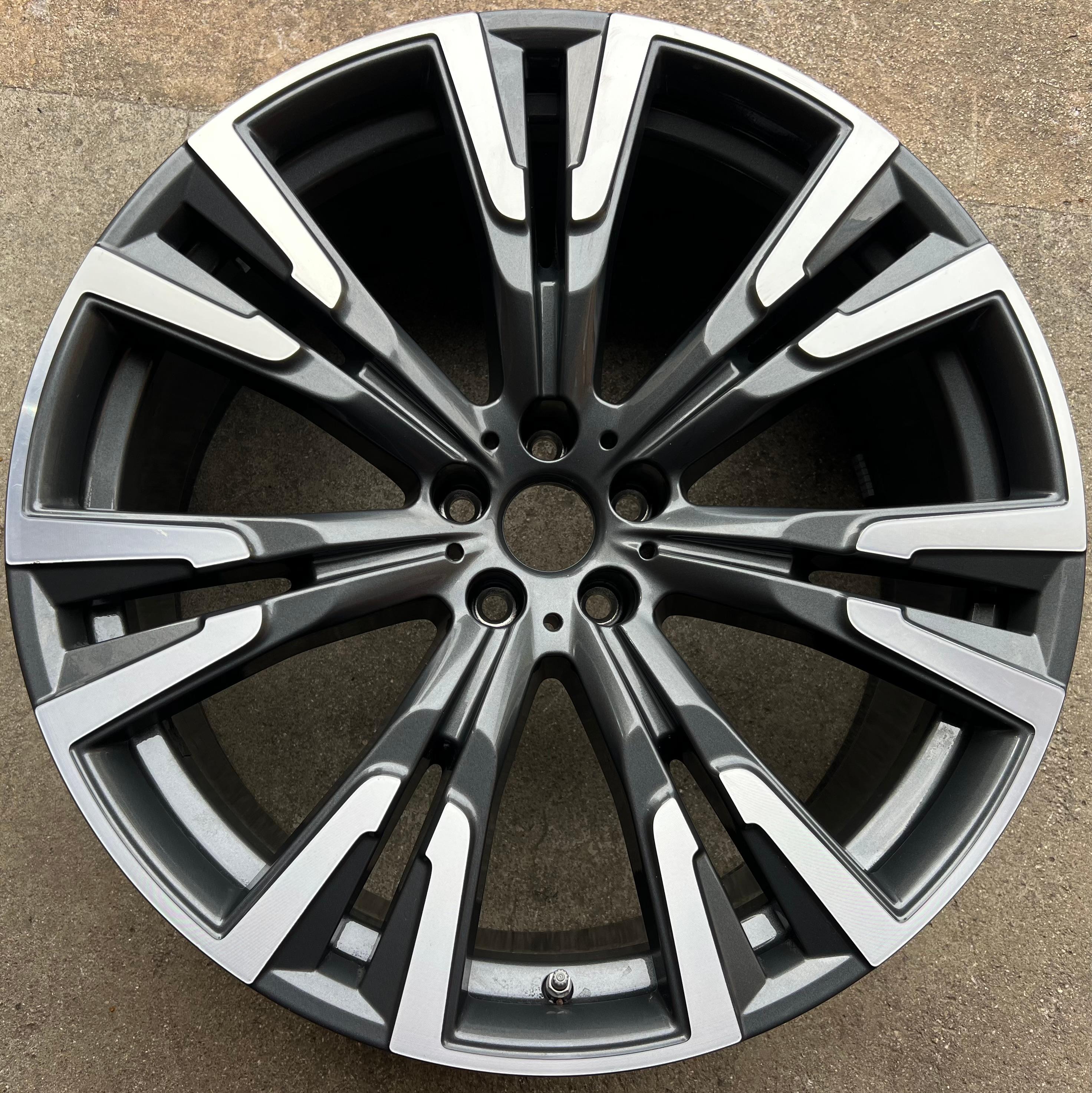 1 X ORIGINAL 22" JUPE ALU BMW X7 G07 6885143 STYLING 756 9,5x22 ET32 FREIHAUS