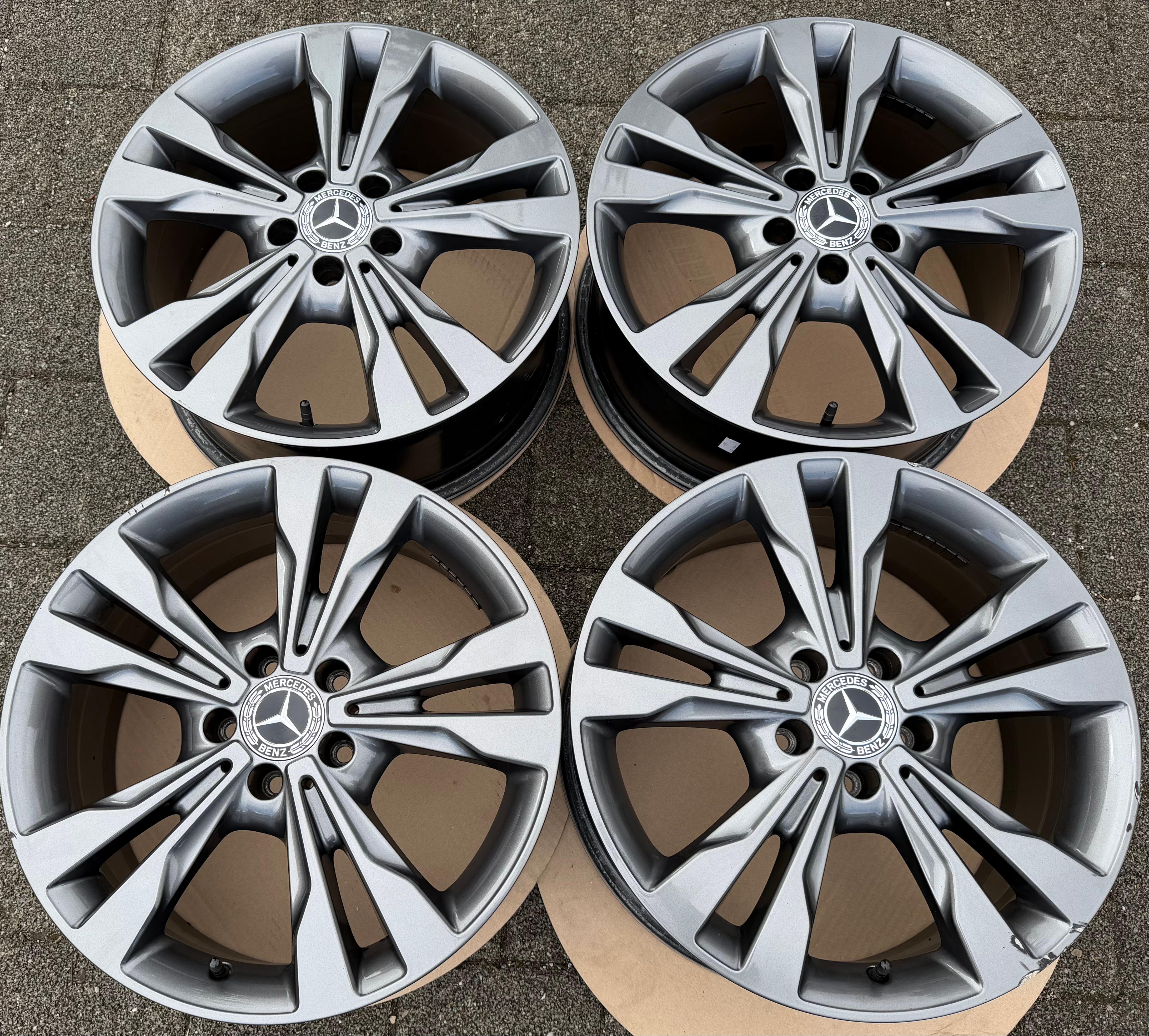 4 ORIGINELE 18-INCH ALUMINIUM VELGEN MERCEDES VITO VIANO V-KLASSE W639 W447 A4474010501