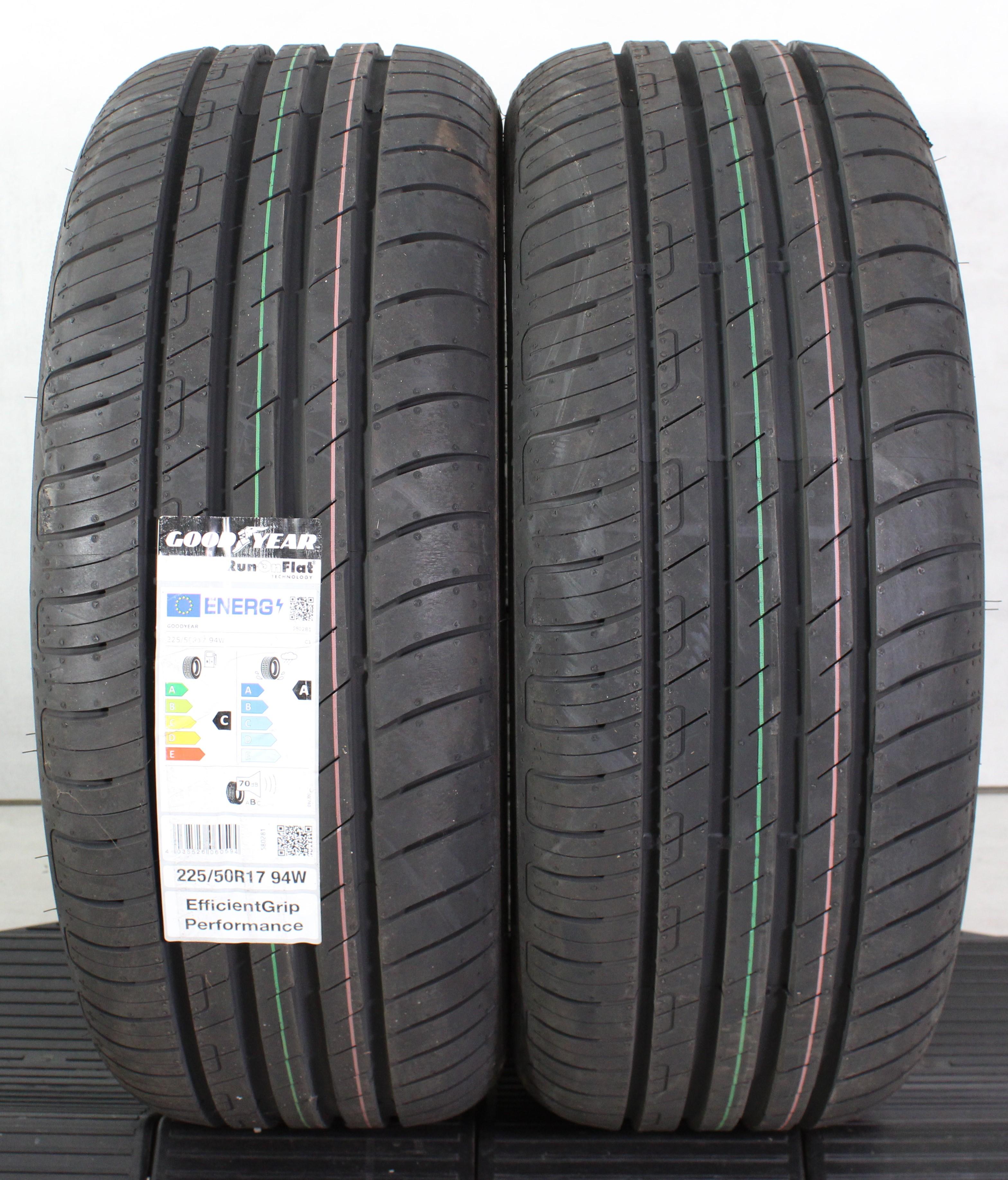 2 x 225/50R17 94W neumáticos de verano Goodyear Efficient Grip Performance MOE Runflat 2022