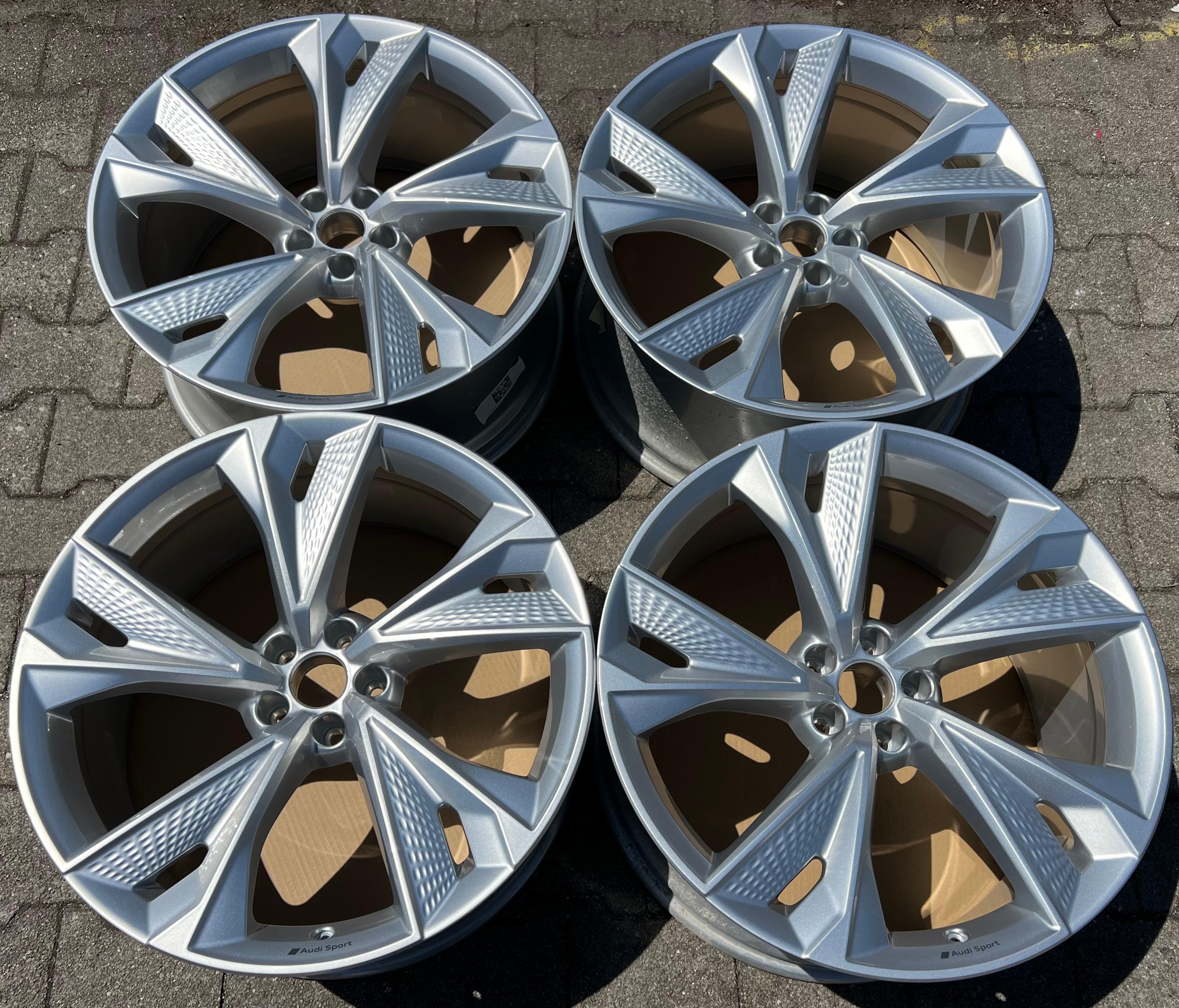 4 ORIGINELE 22" aluminium velgen AUDI RS6 RS7 4K F2 C8 3 4K0601025AT 10,5x22 ET19