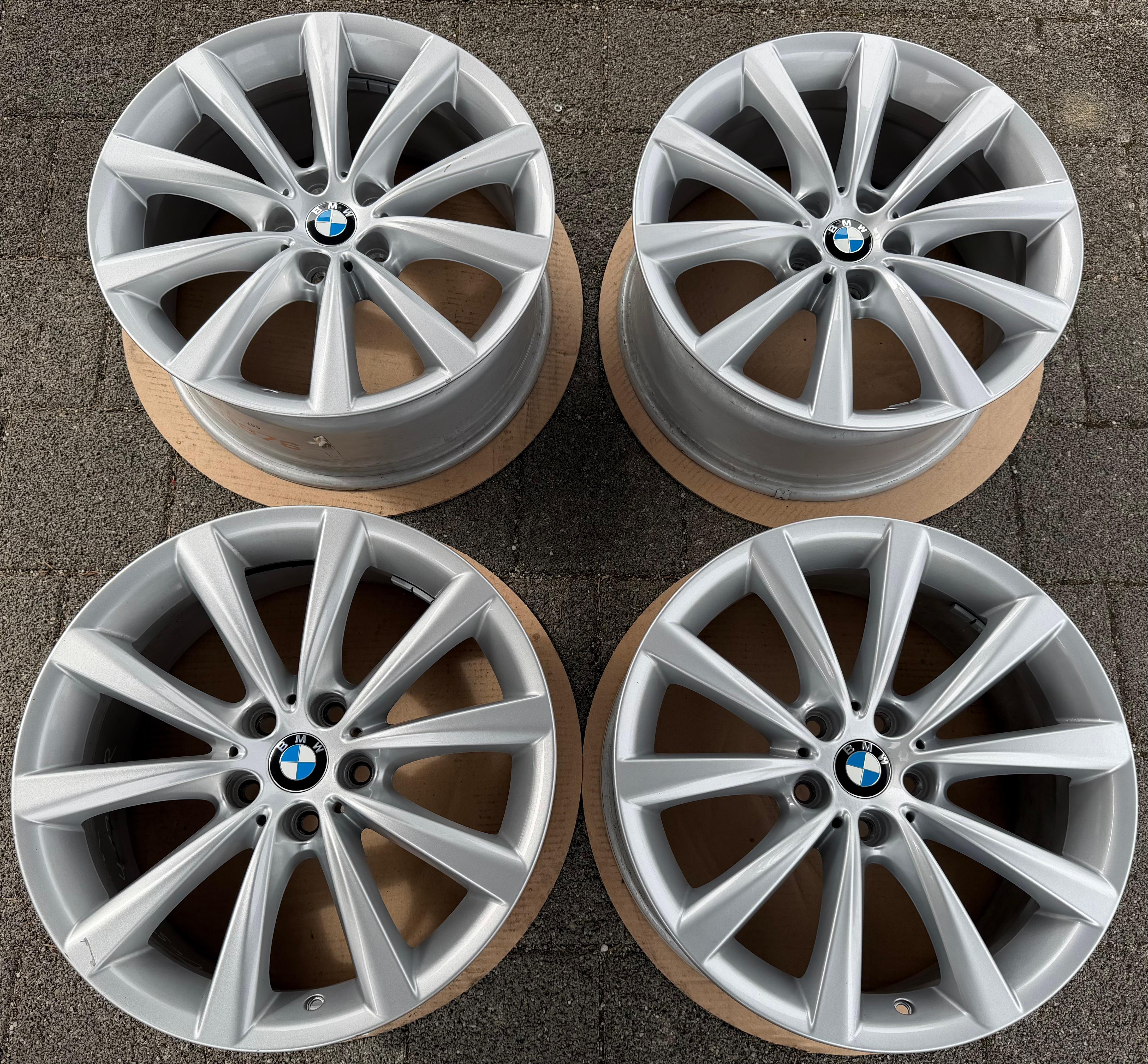 4 ORIGINAL 18" ALUFELGEN BMW 5ER REIHE G30 G31 8ER G14 G15 G16 6867338 8x18 ET30