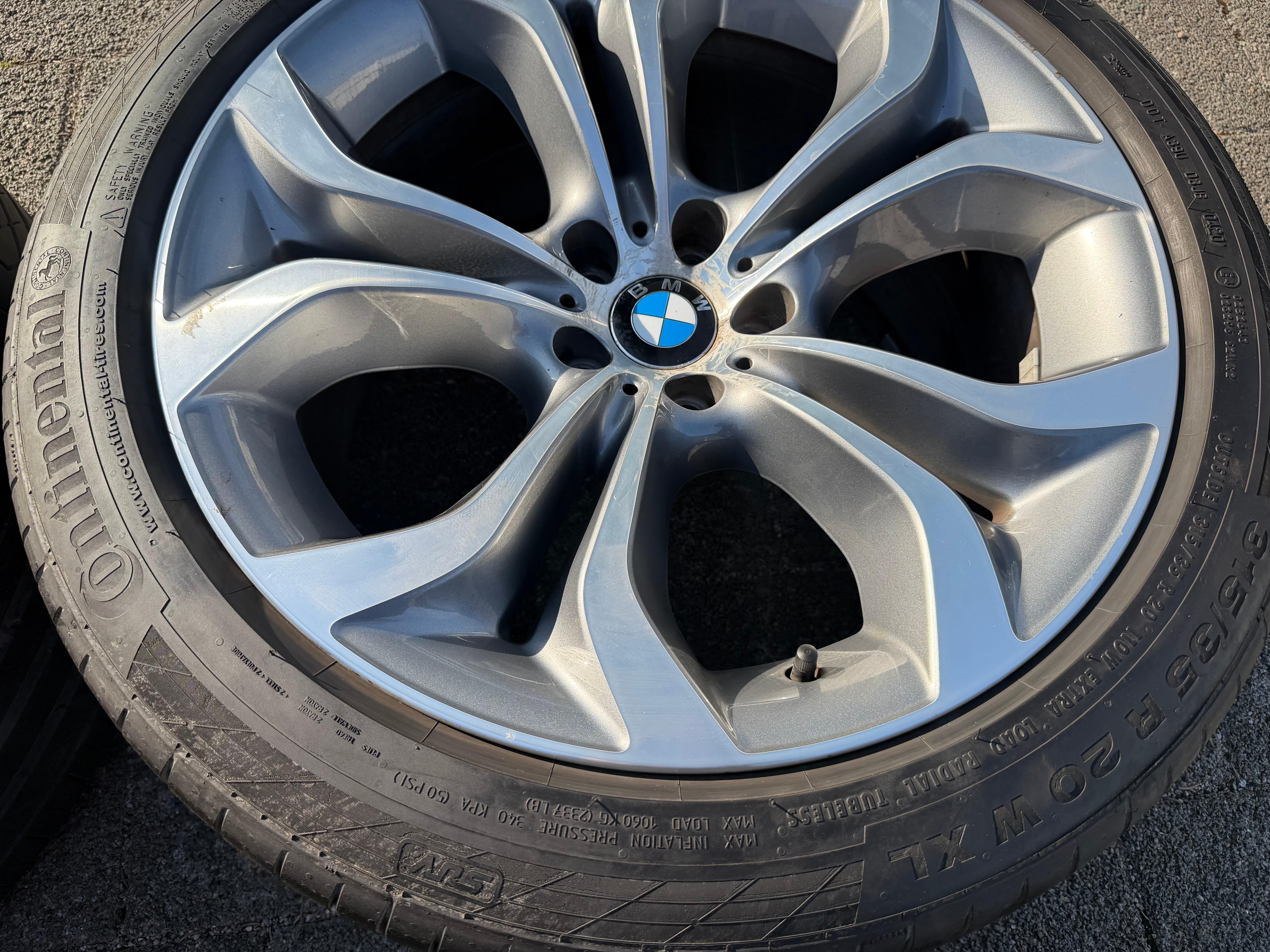 4 Original 20" Alu Sommerräder BMW X5 E70 F15 275/40R20 106W 315/35R20 110W Styling 336