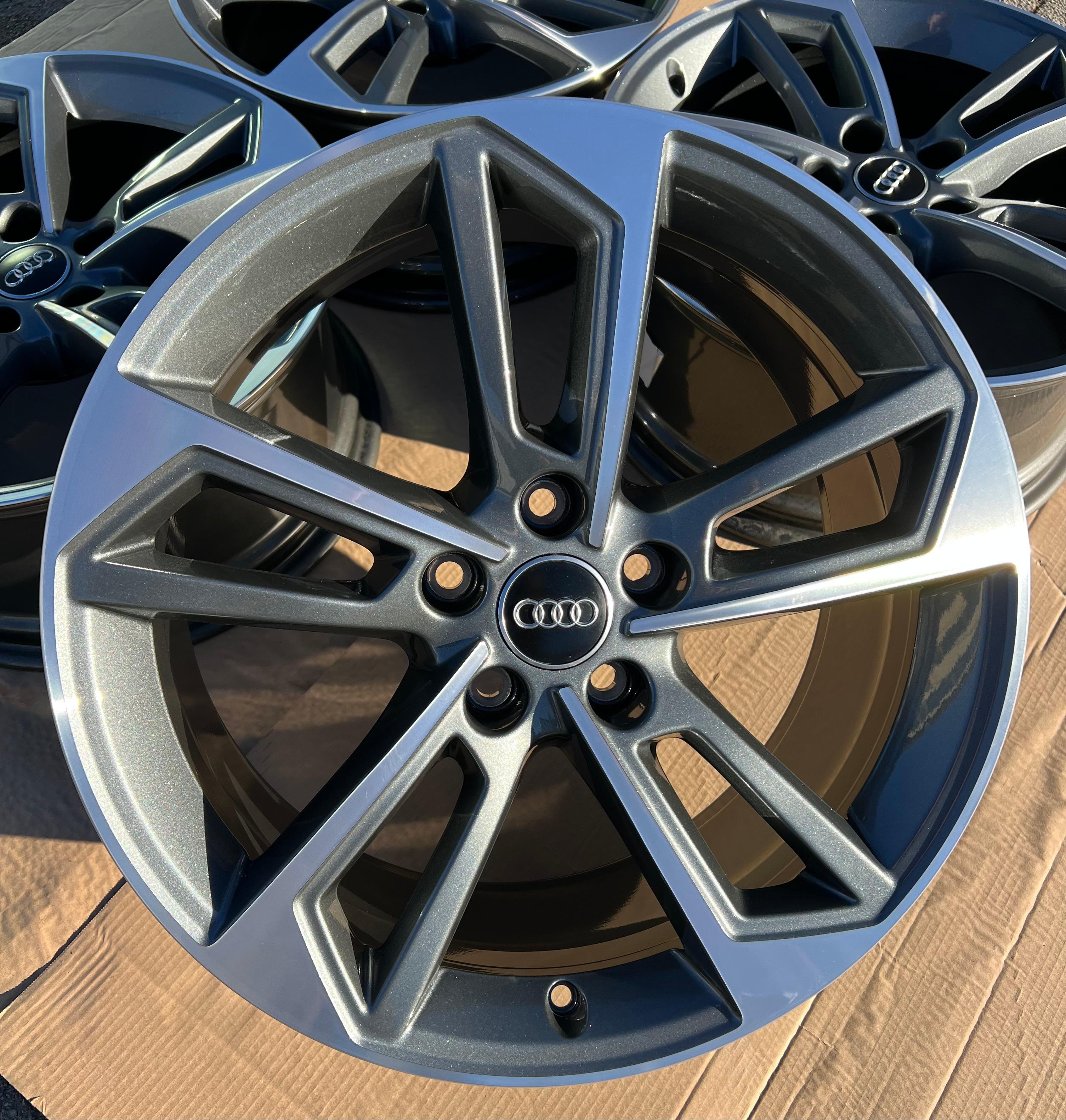 4 ORIGINAL 18" ALUFELGEN FELGEN AUDI A4 8W 8W0601025DL 8x18 ET40