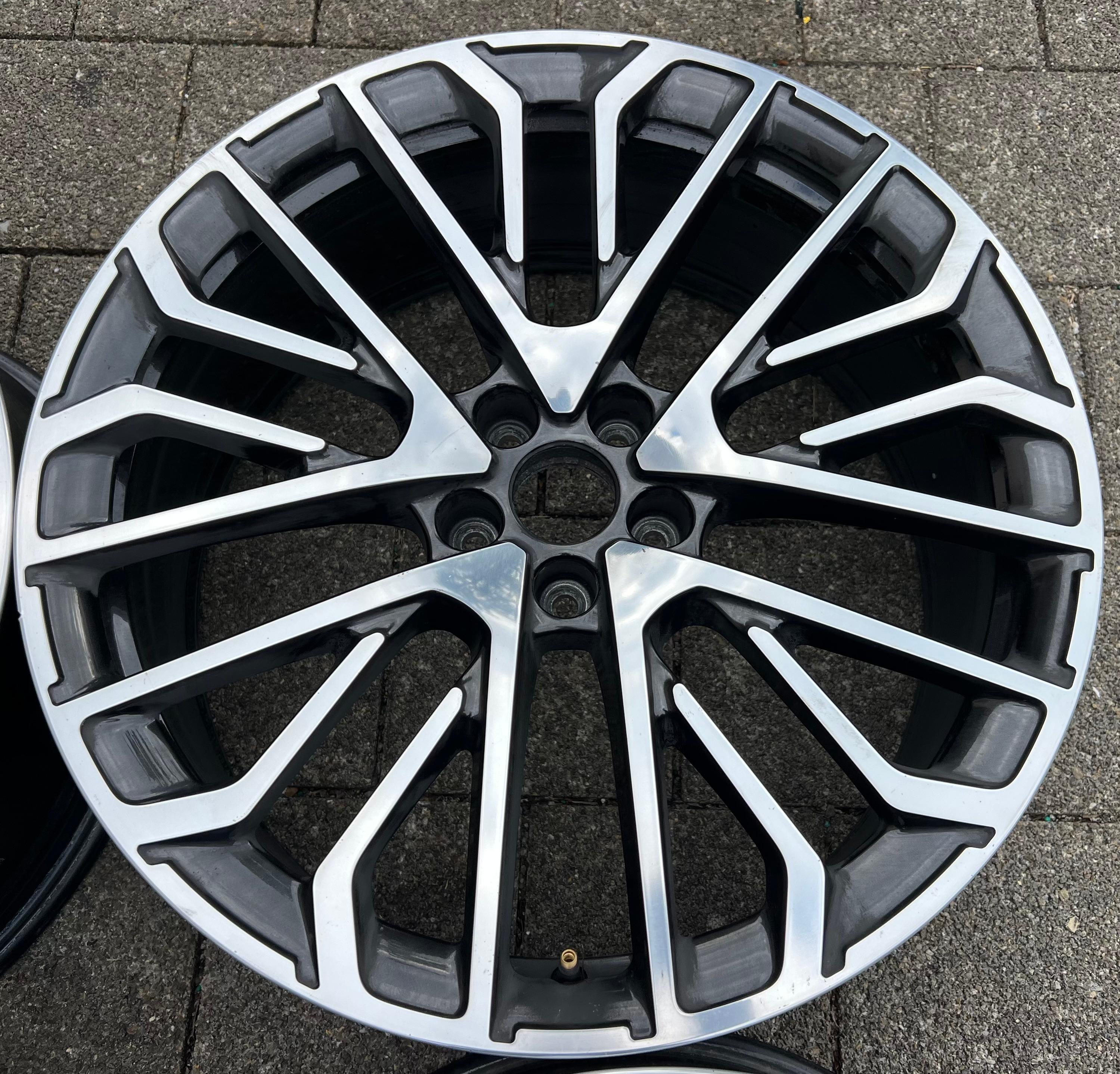 4 llantas de aleación originales de 21" para Audi Q5, color GUN GUB, referencia 8MA601025L, 8x21, ET34, envío gratuito