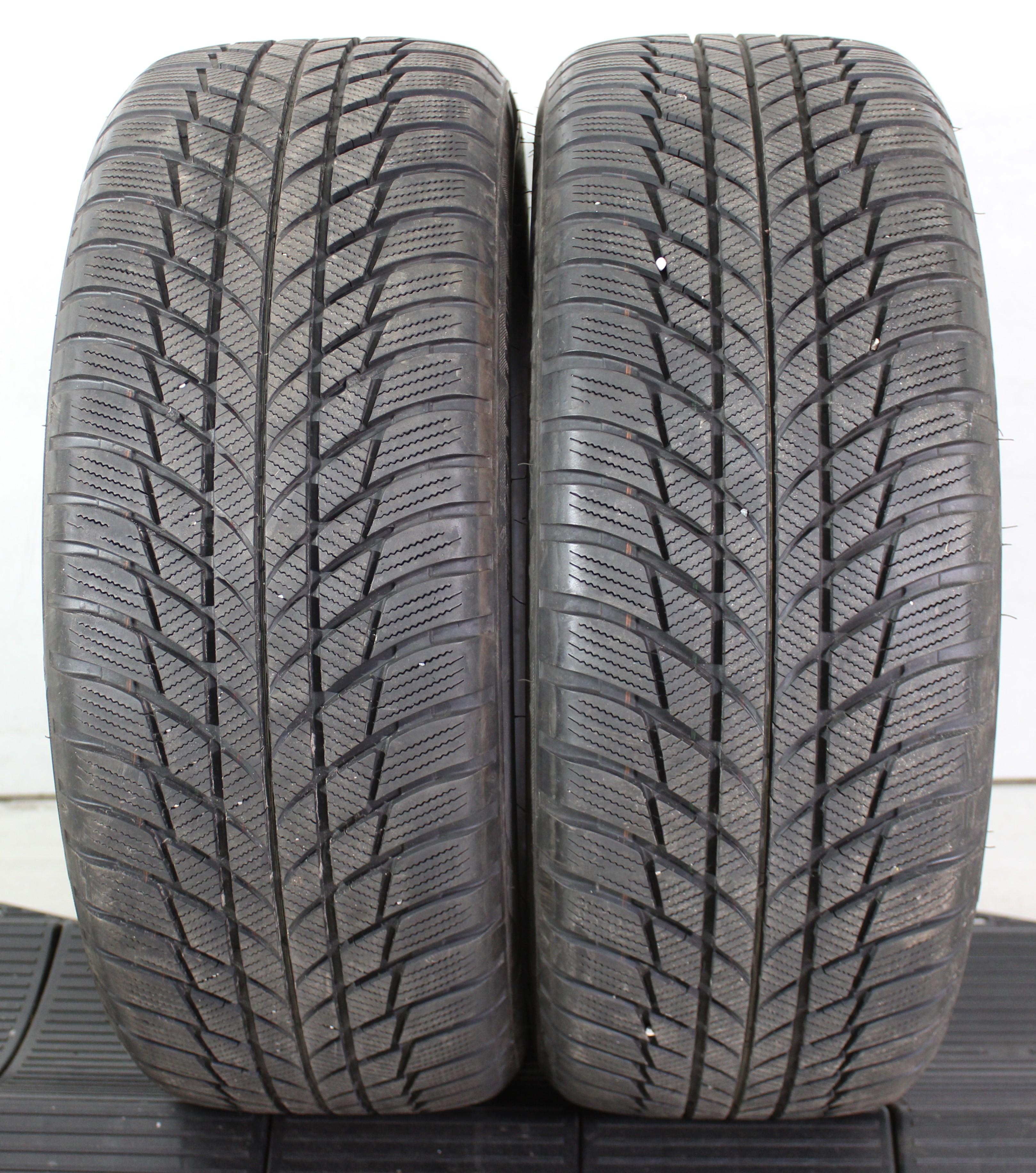 2 x 225/50R18 95H Winterreifen Bridgestone Blizzak LM001  Runflat 1x6-6,5mm/1x7mm 2018/2020 *