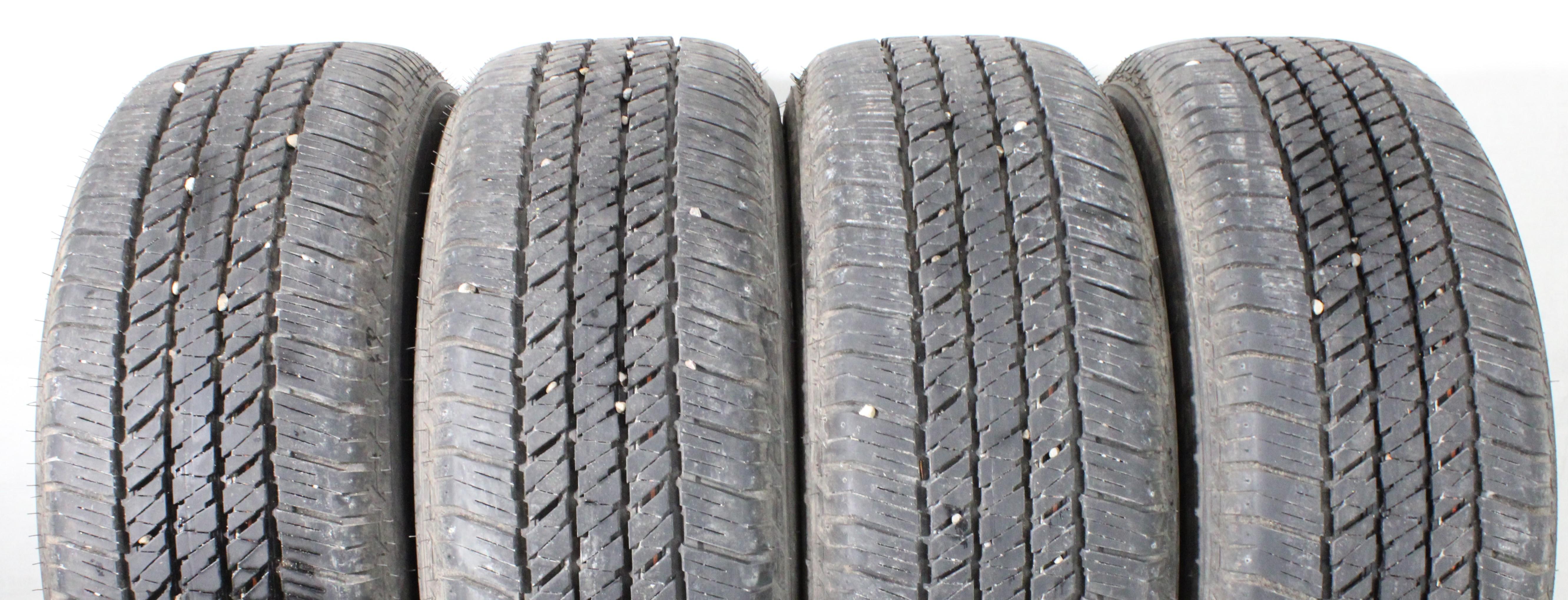 4 neumáticos de verano Bridgestone Dueler H/T 684II 8 mm 2022, 265/60R18 110H