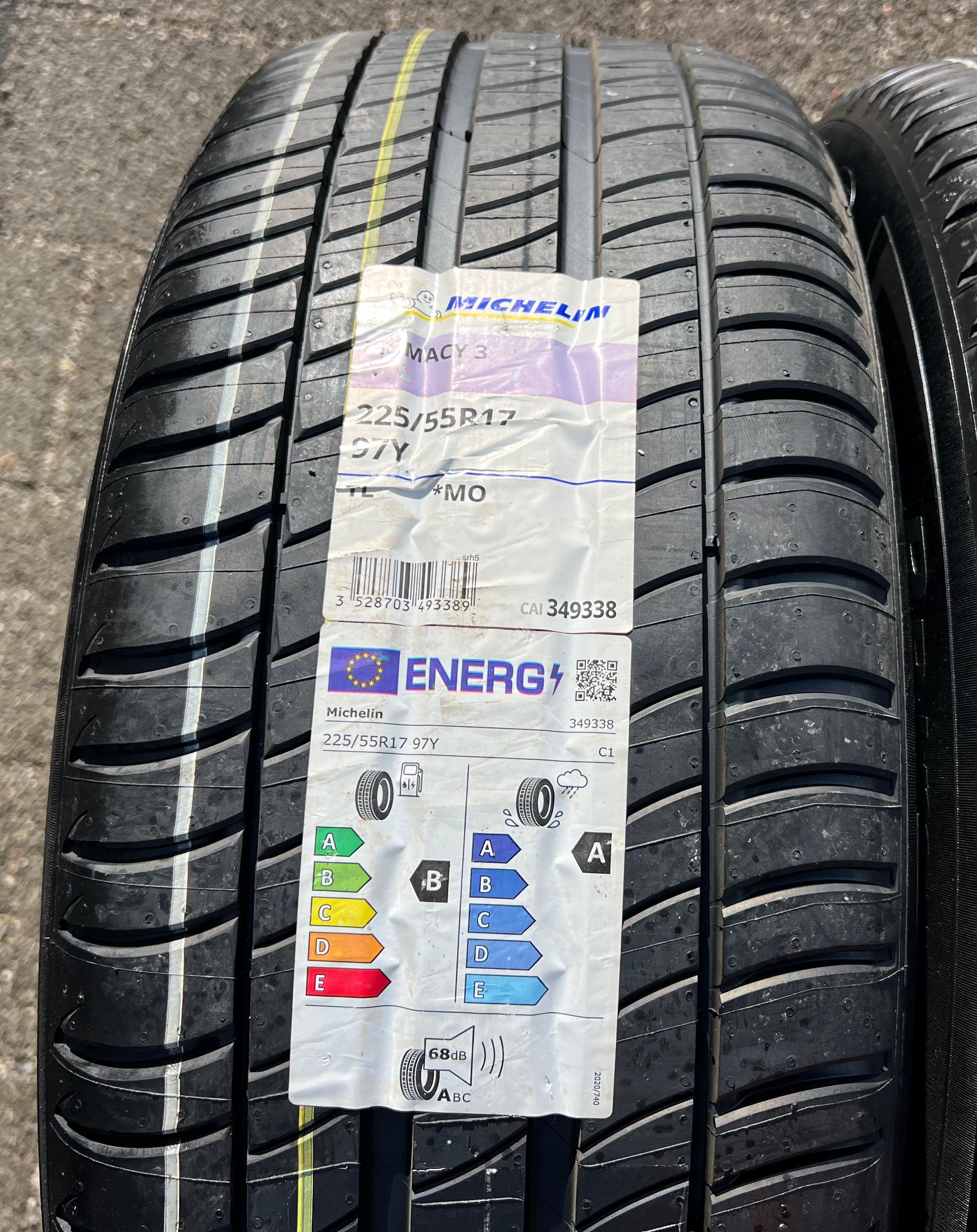 2 x 225/55R17 97Y Sommerreifen Michelin Primacy 3  NEU 2021