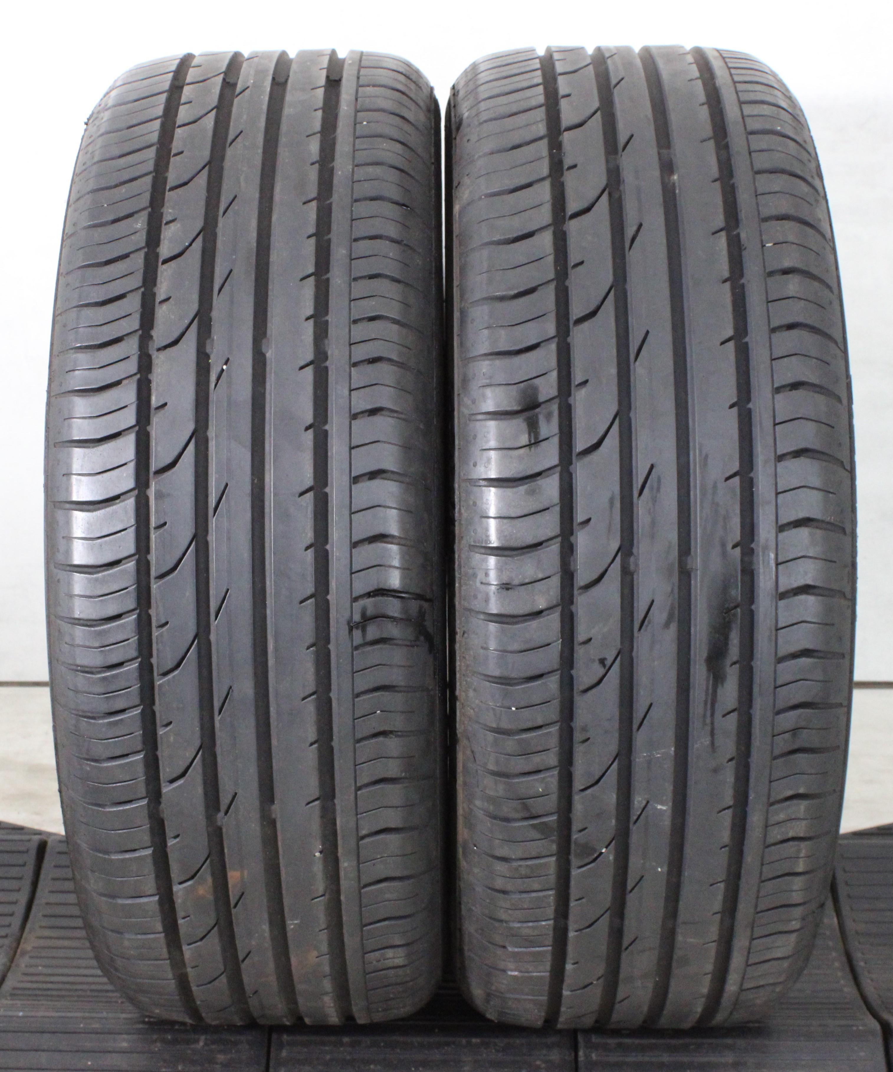 2 x 205/50R17 89Y Sommerreifen Continental Premium Contact 2 SSR* Runflat 5,5-6mm 2016