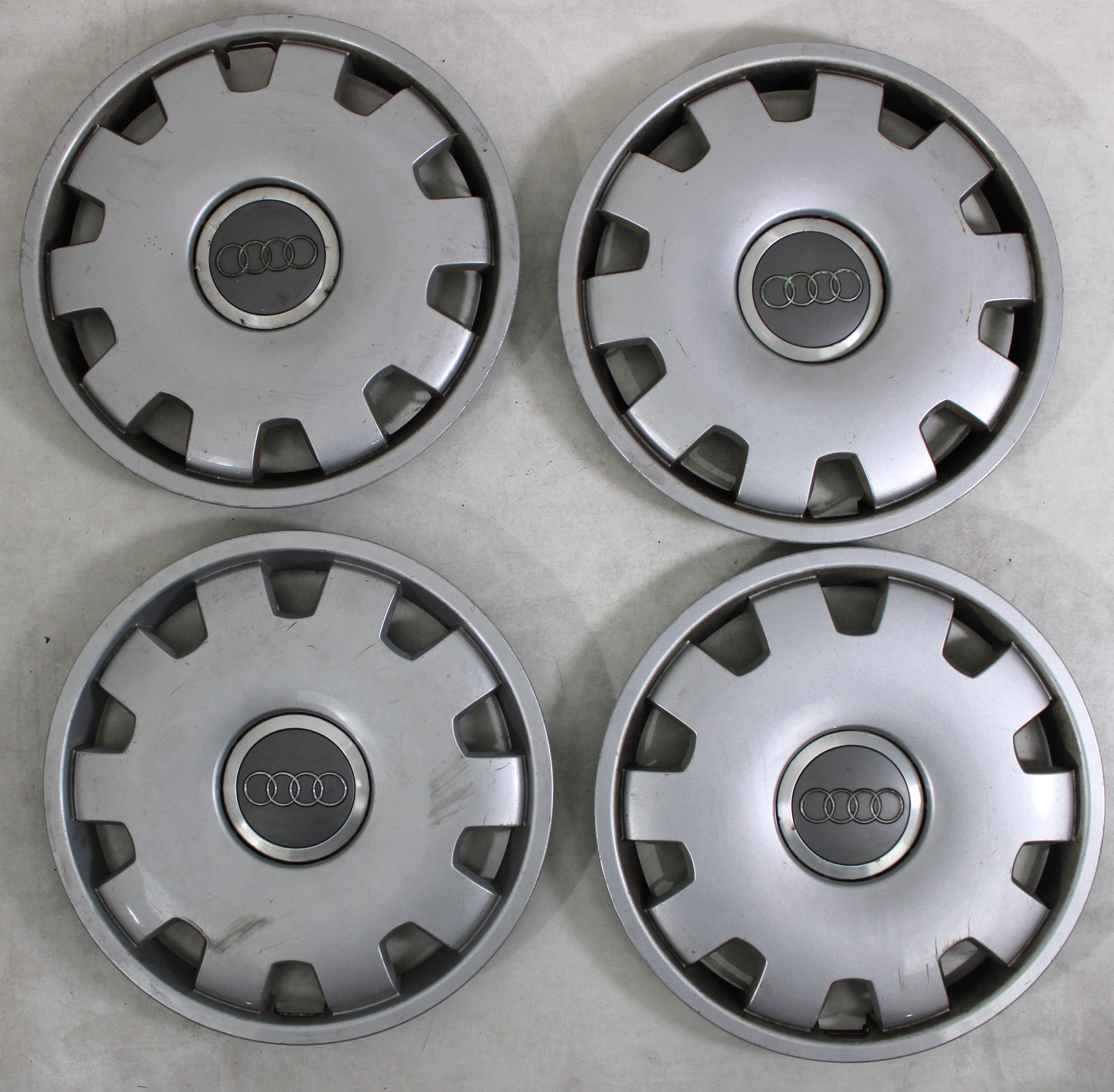 4 ORIGINAL 16" RADKAPPEN AUDI A6 4B A4 8E 4B0601147D FREIHAUS