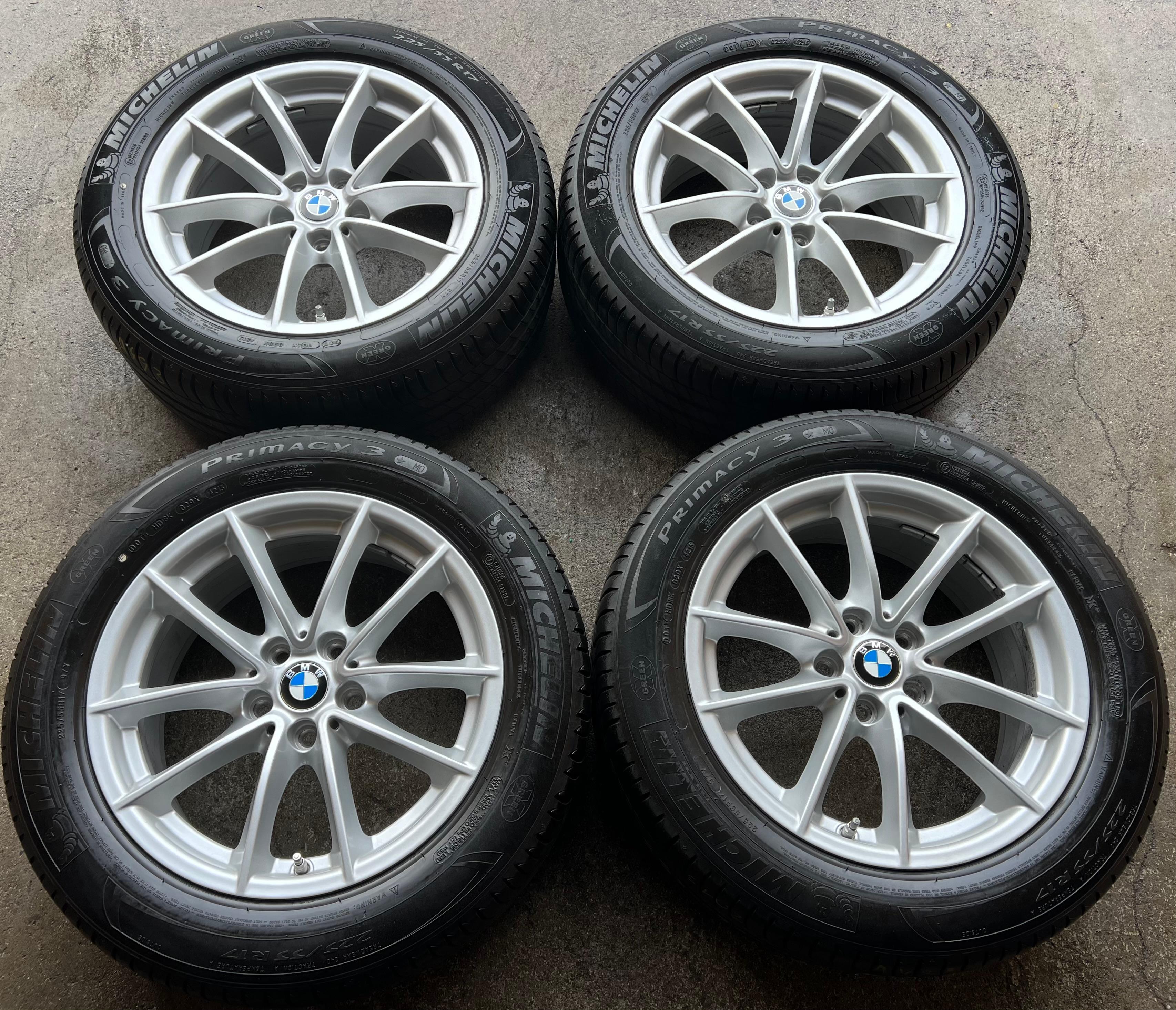 4 ORIGINAL ALU SOMMERRÄDER BMW 5ER REIHE G30 G31 STYLING 618 225/55R17 97Y