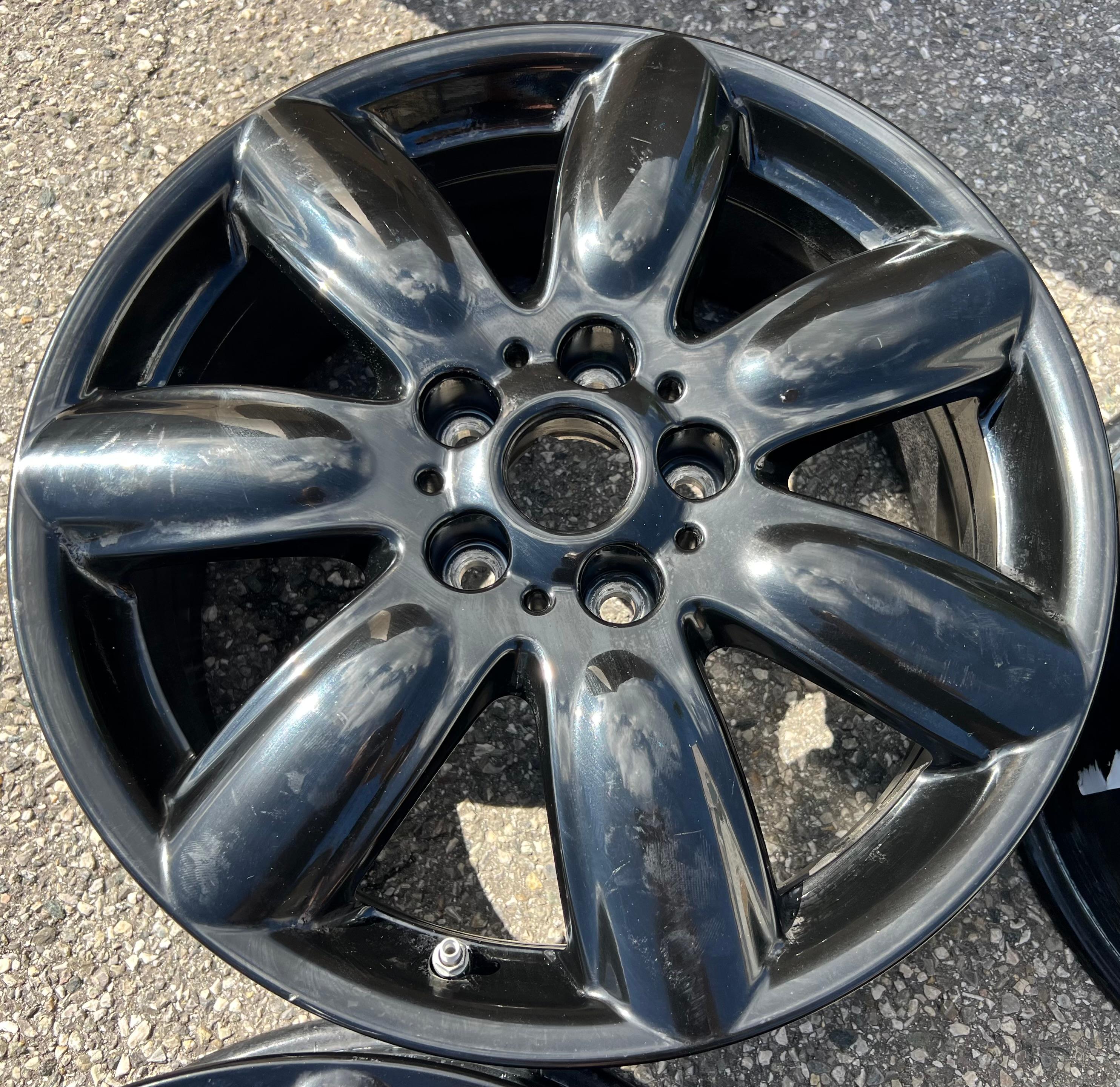 4 RUOTE ORIGINALI IN ALLUMINIO DA 17" MINI CLUBMAN F54 6856059 7x17 ET47 TPMS FREIHAUS