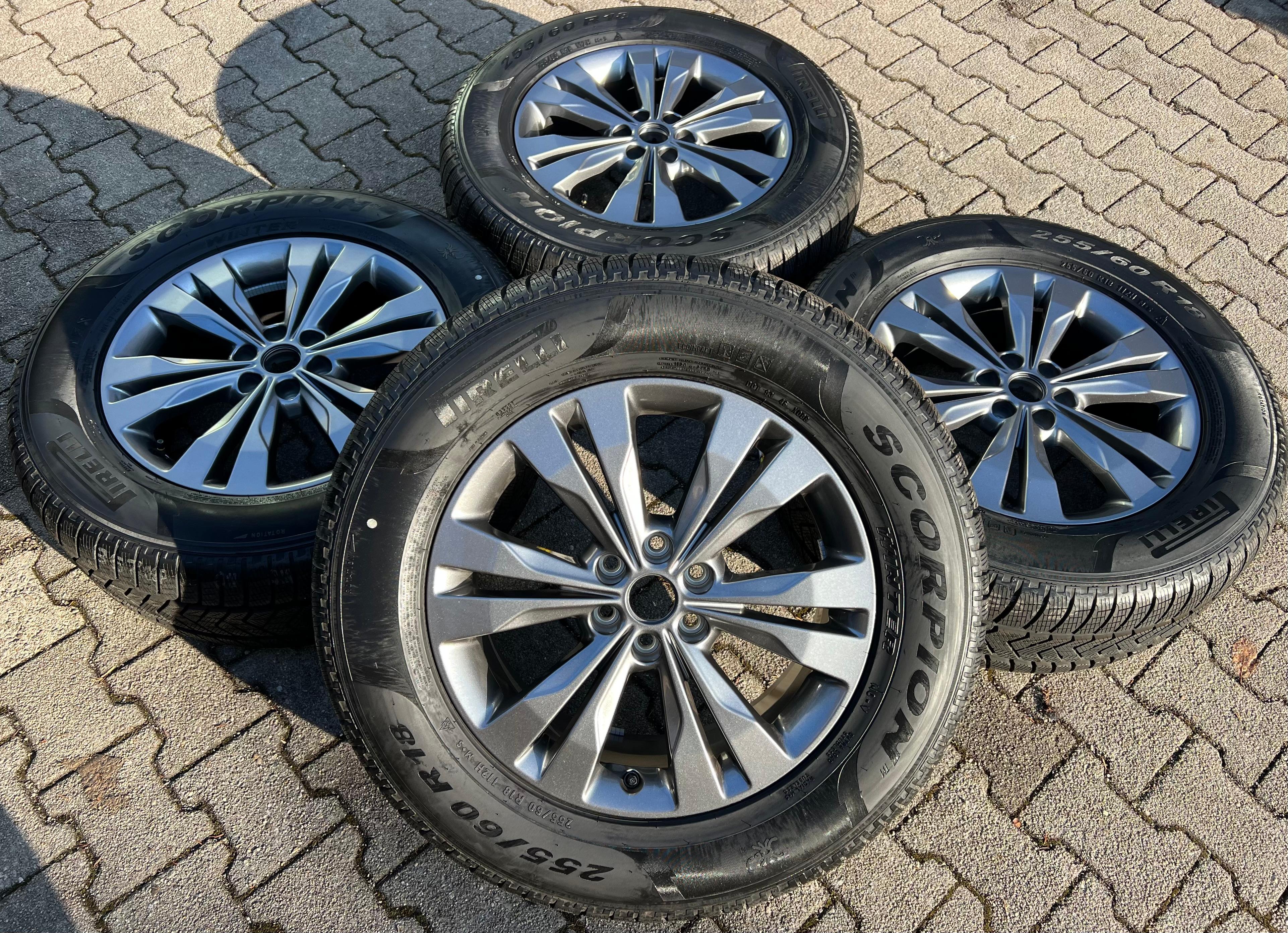 4 ORIGINAL ALU WINTERRÄDER 18" MERCEDES X-KLASSE 470 255/60R18 112H RDKS FREIHAUS