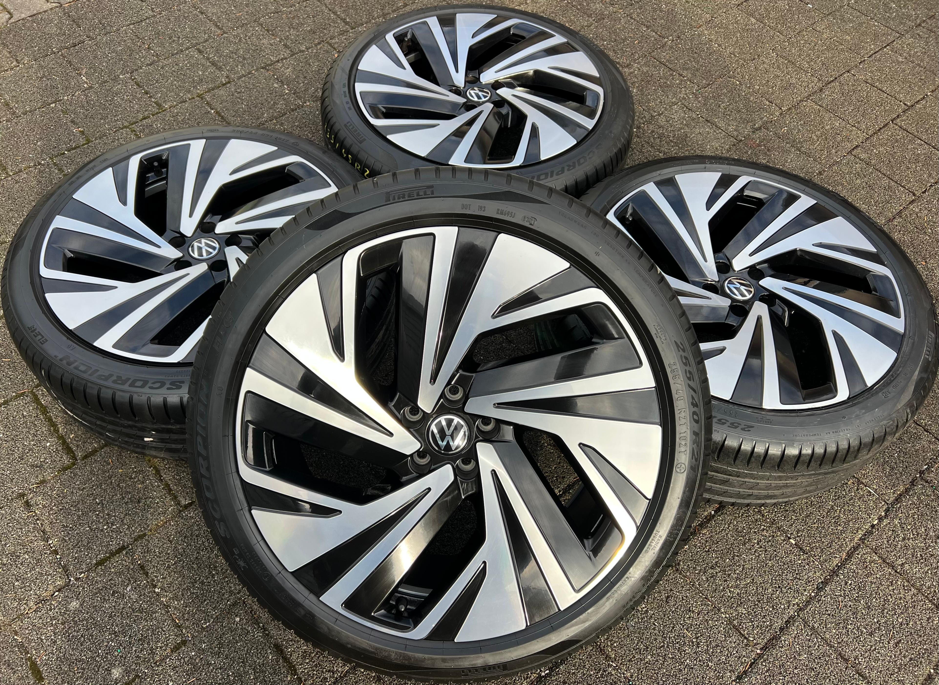 4 ORIGINAL 21" ALU SOMMERRÄDER VW ID4 ID.4 ID5 ID.5 NARVIK 11A601025K 11A60105B FREIHAUS