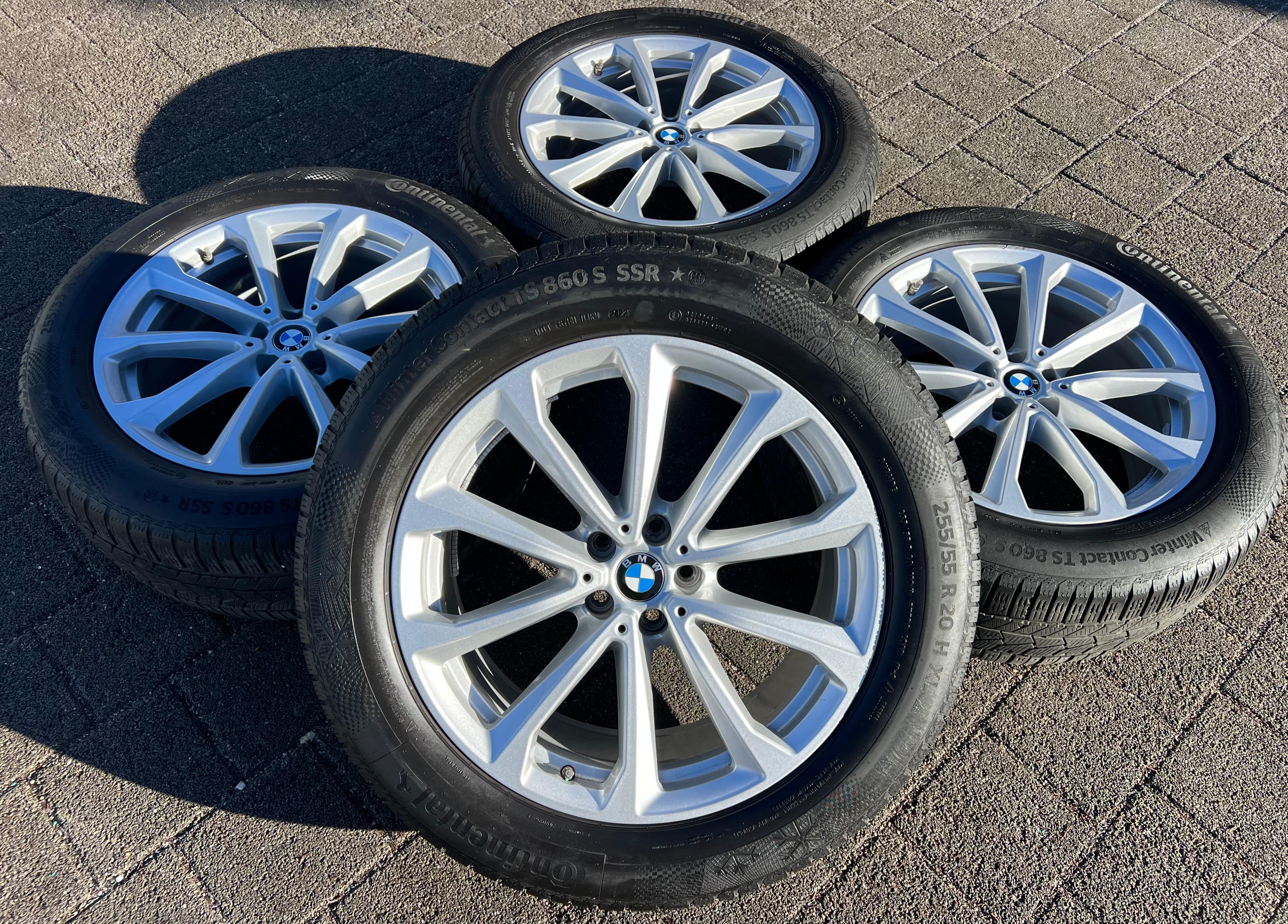 4 CERCHI IN LEGA ORIGINALI DA 20" BMW X7 G07 6880688 STYLING 750 RDKS 8,5x20 ET35 FRANCO DOMICILIO