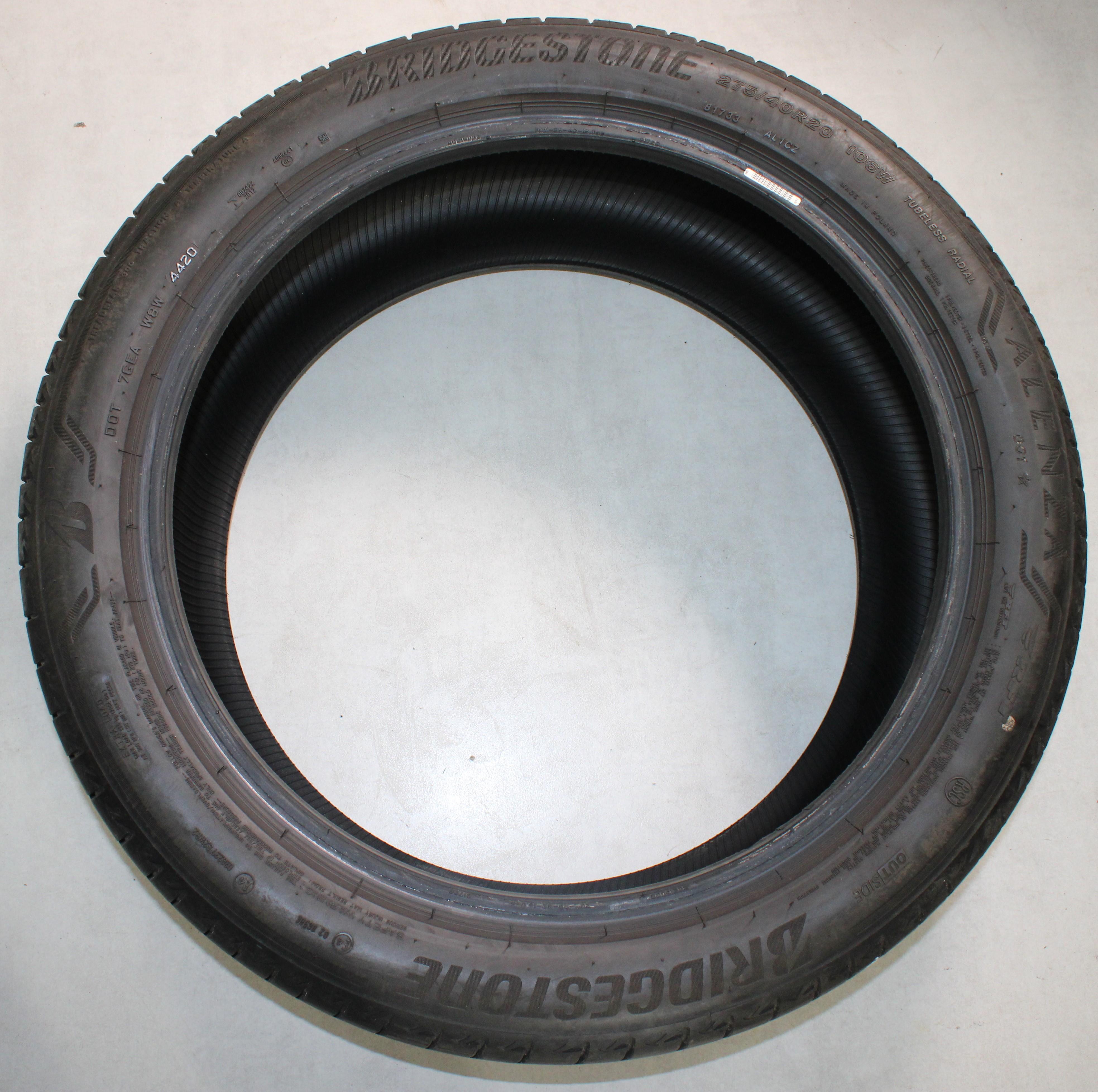 2 x 245/45R20 103W 2 x 275/40R20 106W Sommerreifen Bridgestone Alenza 001 Runflat 5mm 2020 *