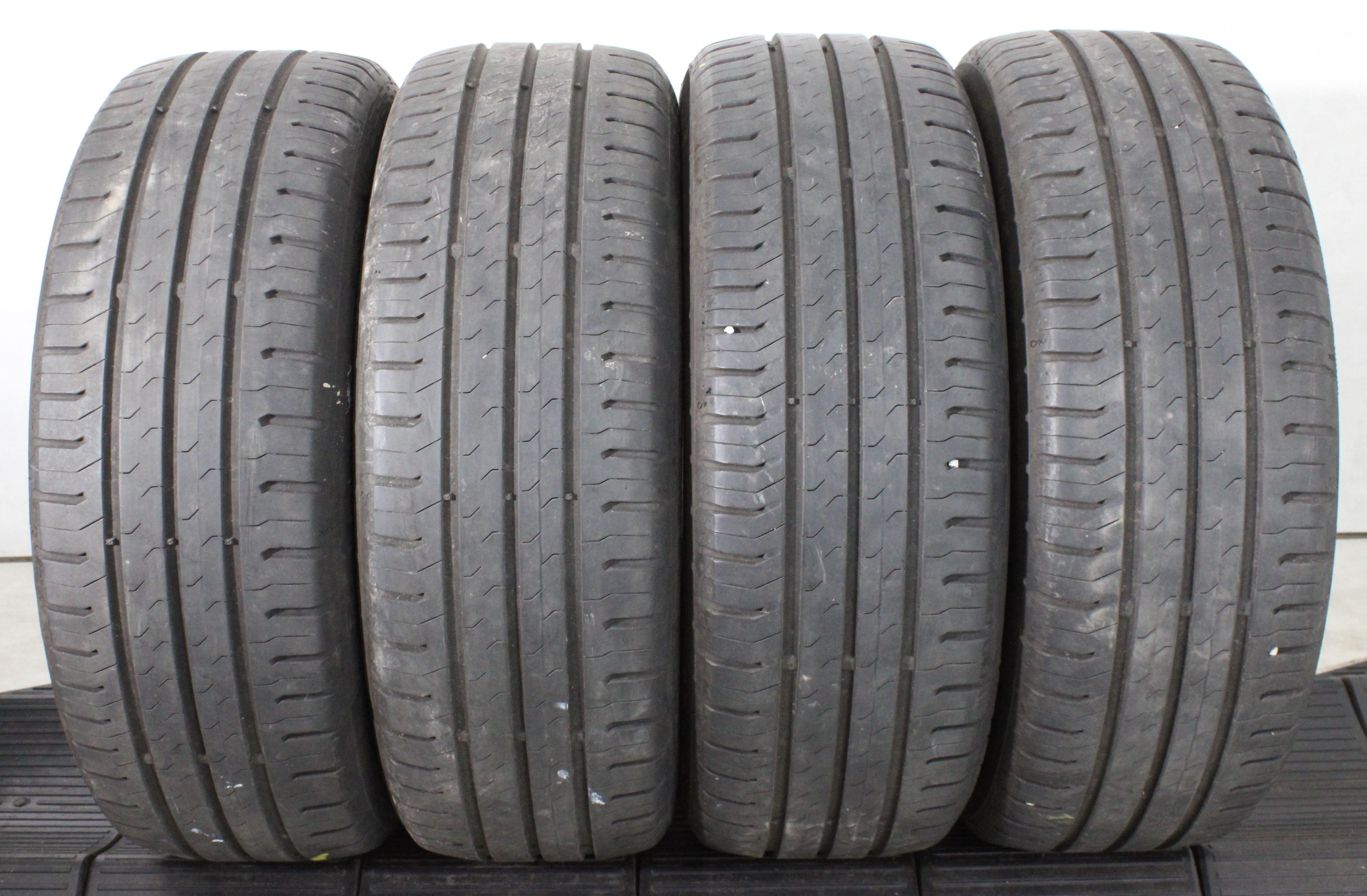 4 x 185/55R15 86H Sommerreifen Continental Eco Contact 5 2x4-4,5mm/2x5-5,5mm 2018 XL