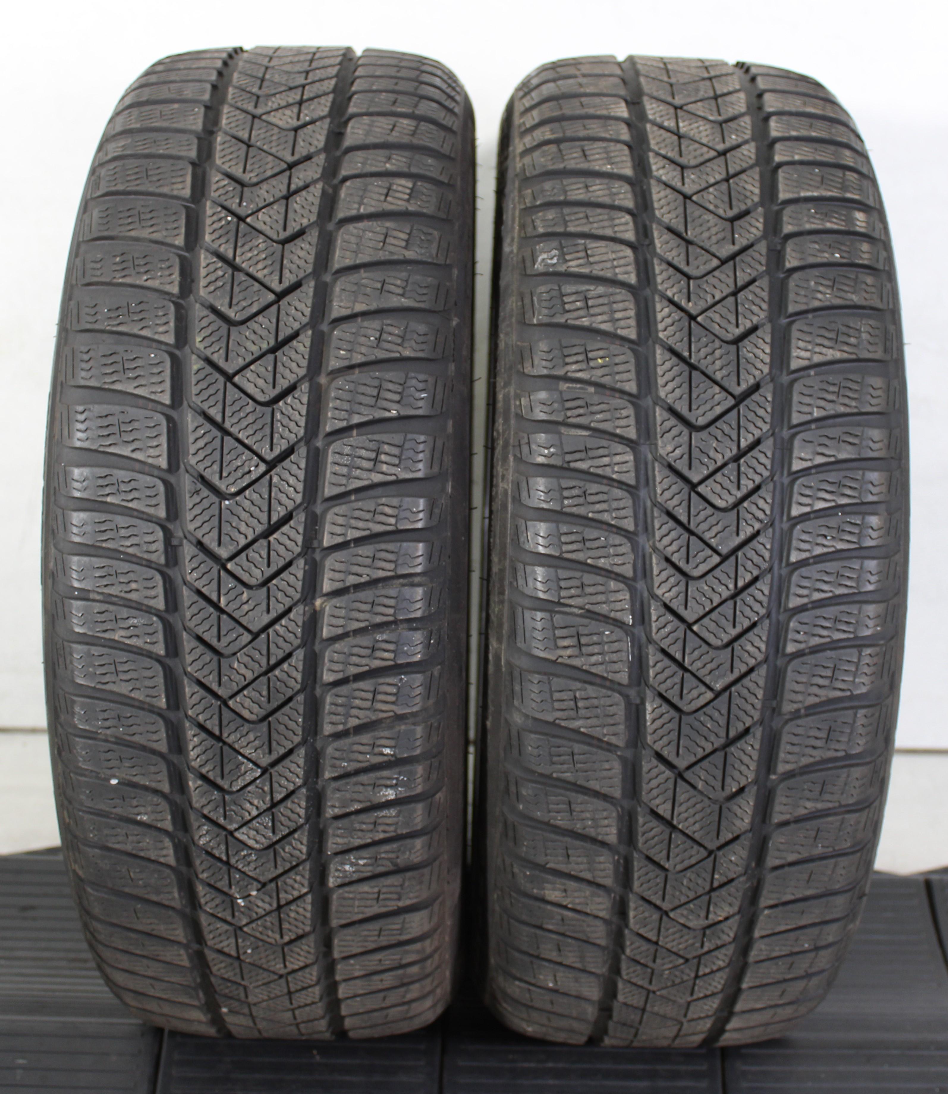 2 x 225/55R18 102V Winterreifen Pirelli Sottozero 3 AO 5,5-6mm 2021