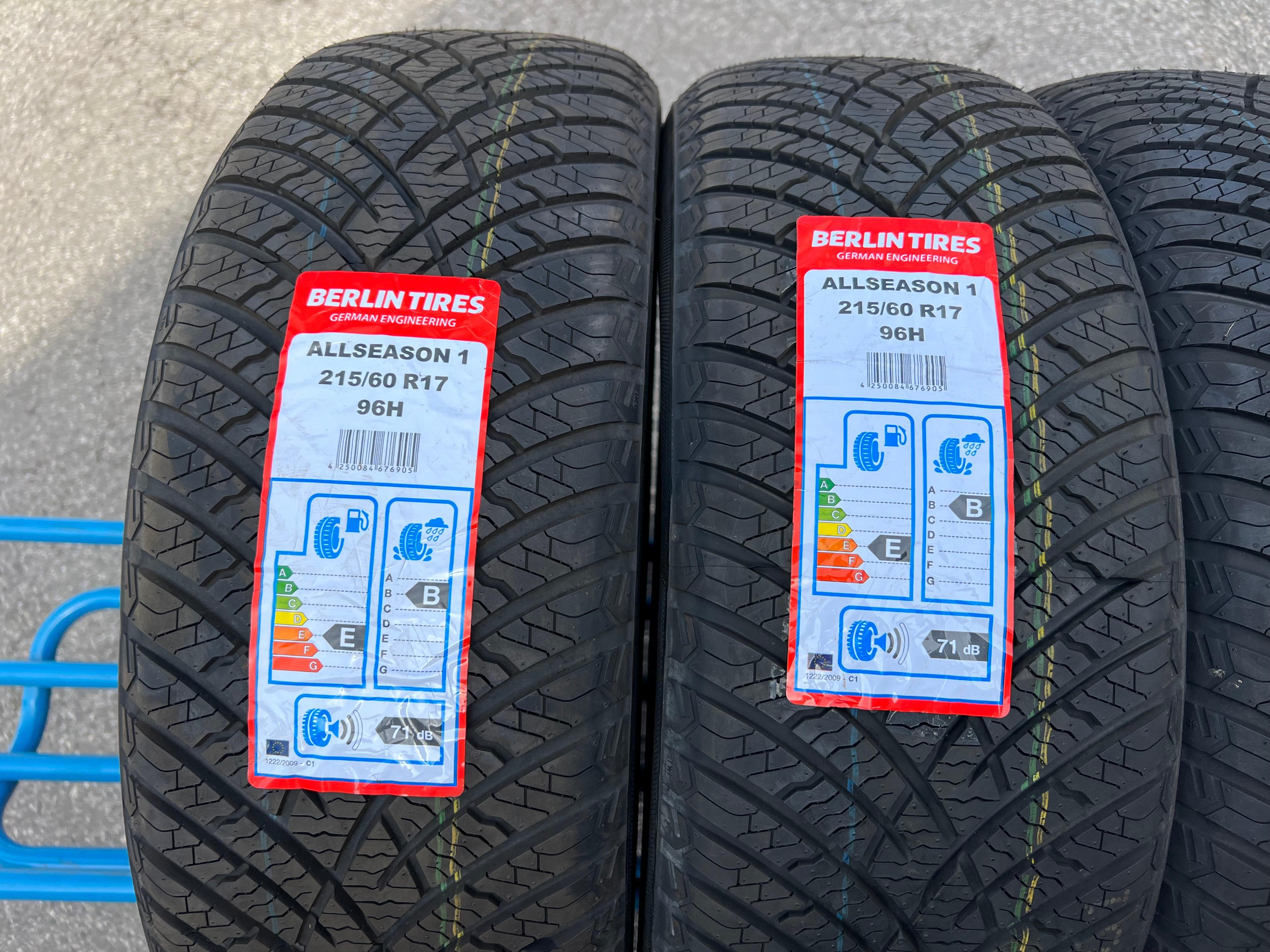 4 x 215/60R17 96H Ganzjahresreifen Berlin Tires All Season 1 M+S 2020