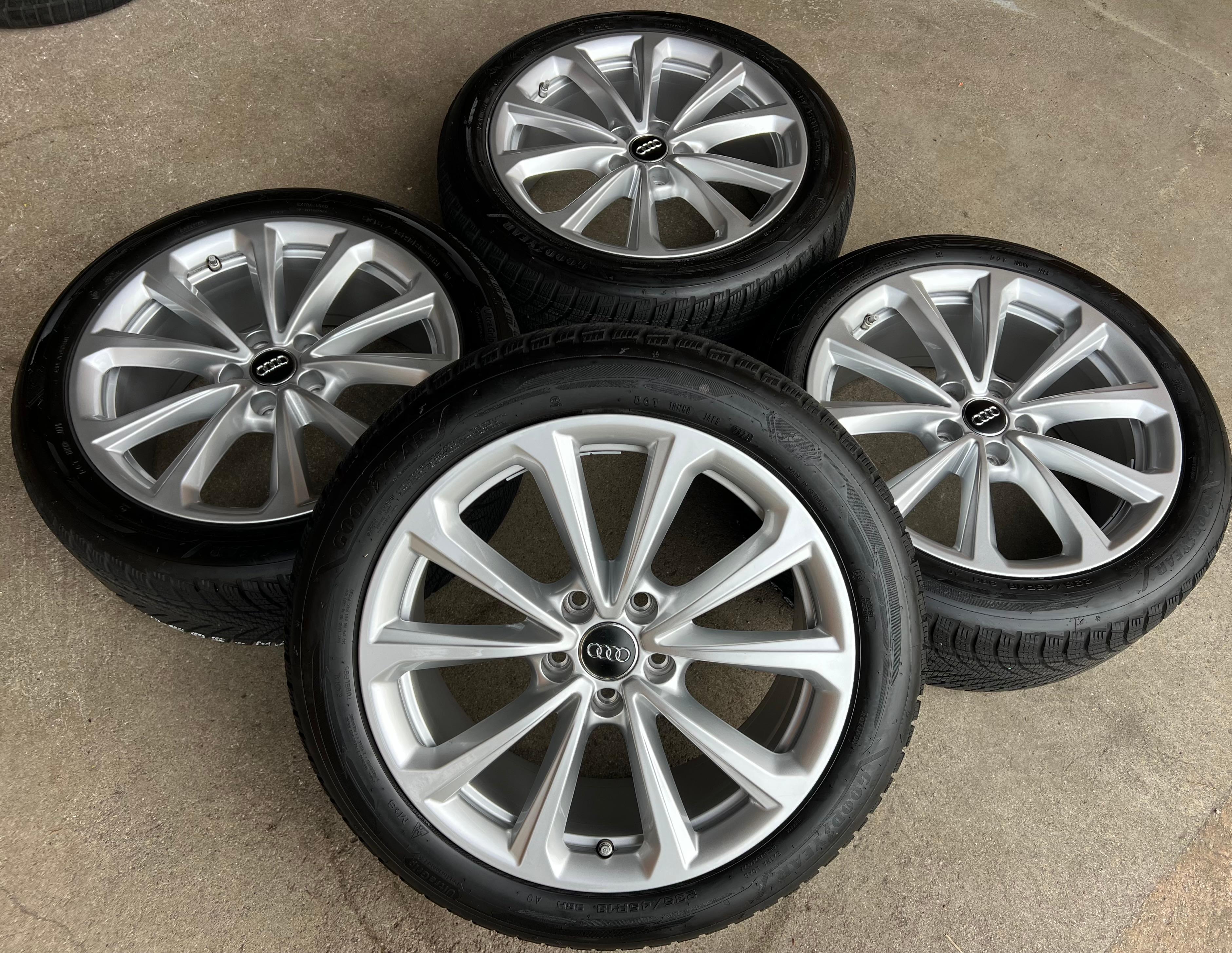 4 ORIGINAL 18" ALU WINTERRÄDER AUDI A5 S5 FU2 B10 8B3601025D 235/45R18 98H 2024